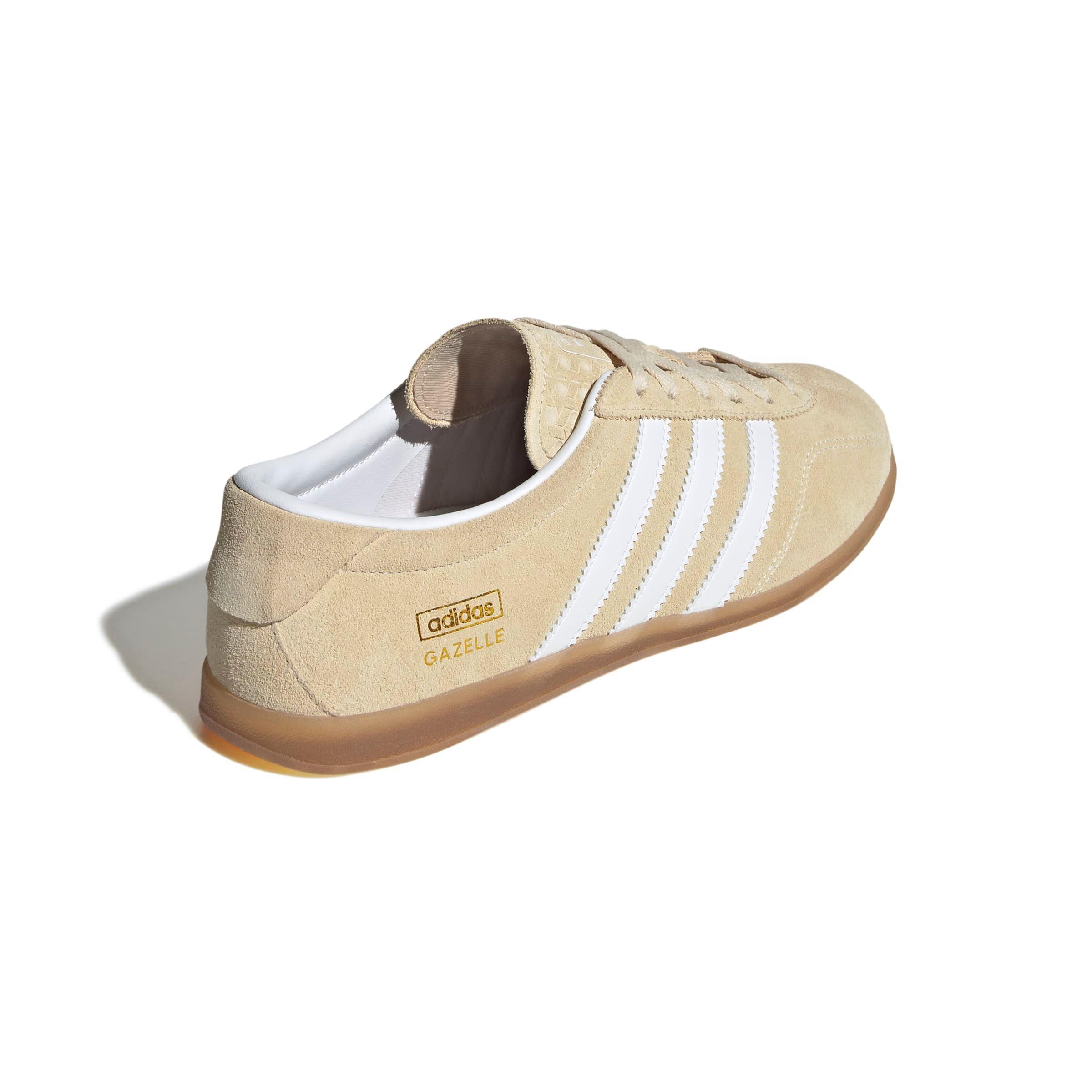 adidas Originals Gazelle Lo Pro "Sand Strata/Ftwr White/Gum 3" Women's Shoe - STRATA/WHITE/GUM Thumbnail View 4