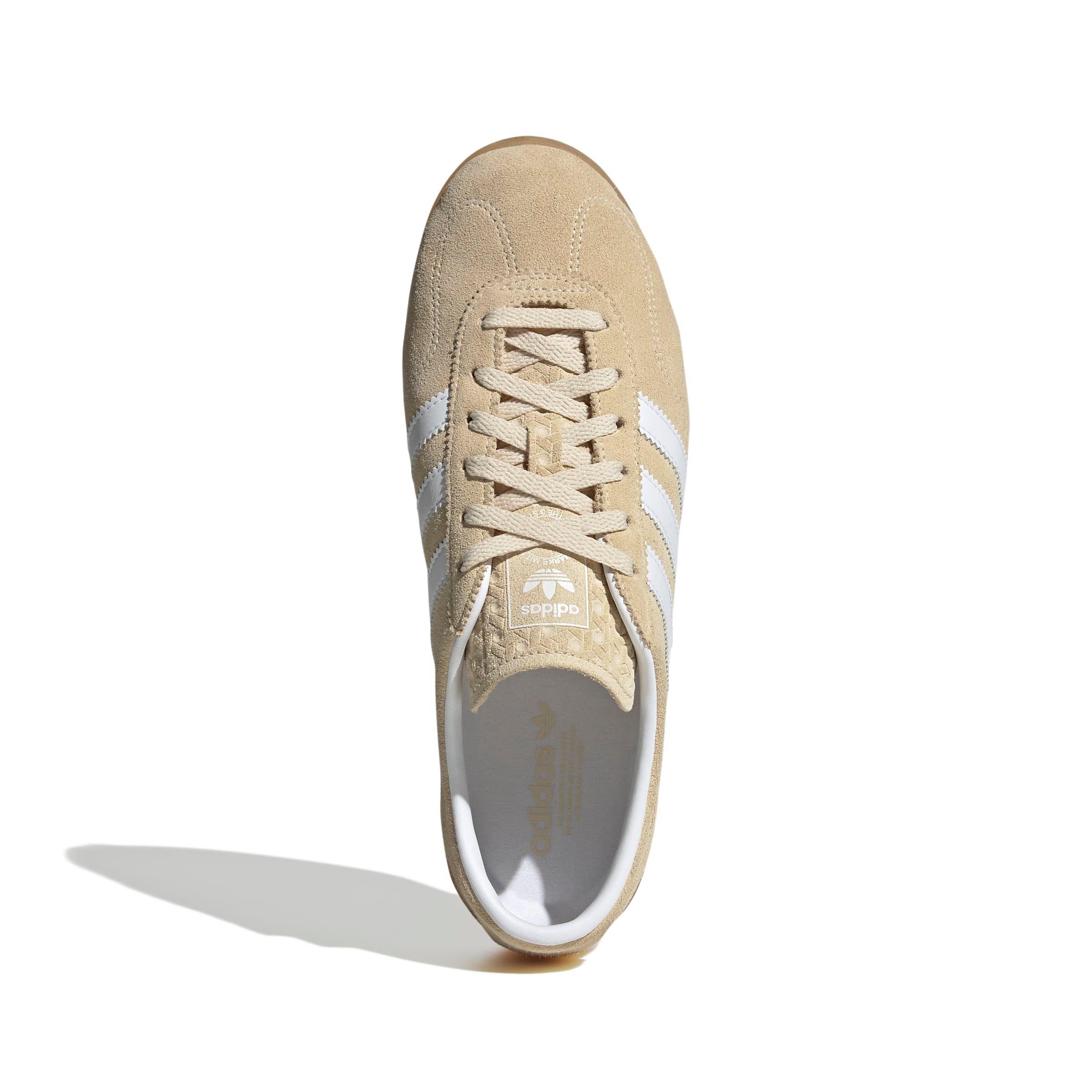 adidas Originals Gazelle Lo Pro "Sand Strata/Ftwr White/Gum 3" Women's Shoe - STRATA/WHITE/GUM Thumbnail View 5