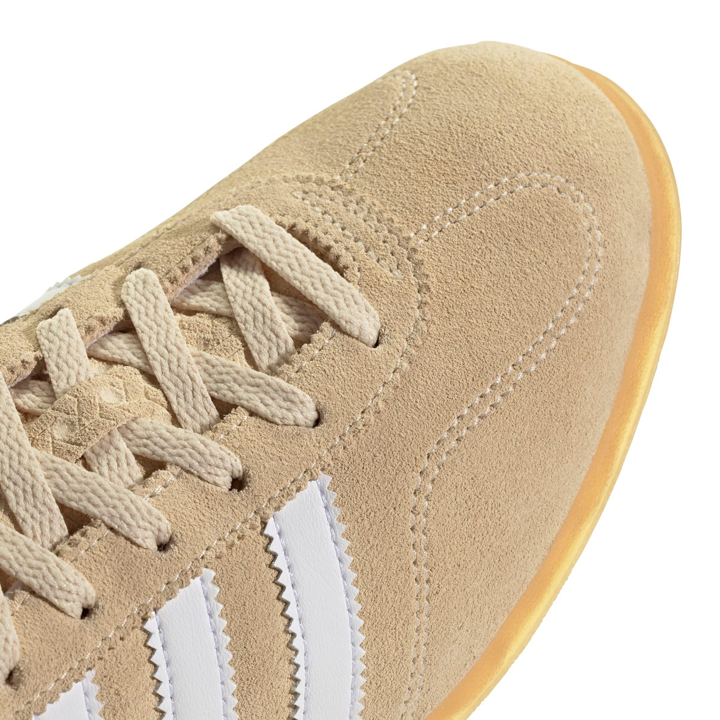 adidas Originals Gazelle Lo Pro "Sand Strata/Ftwr White/Gum 3" Women's Shoe - STRATA/WHITE/GUM Thumbnail View 7