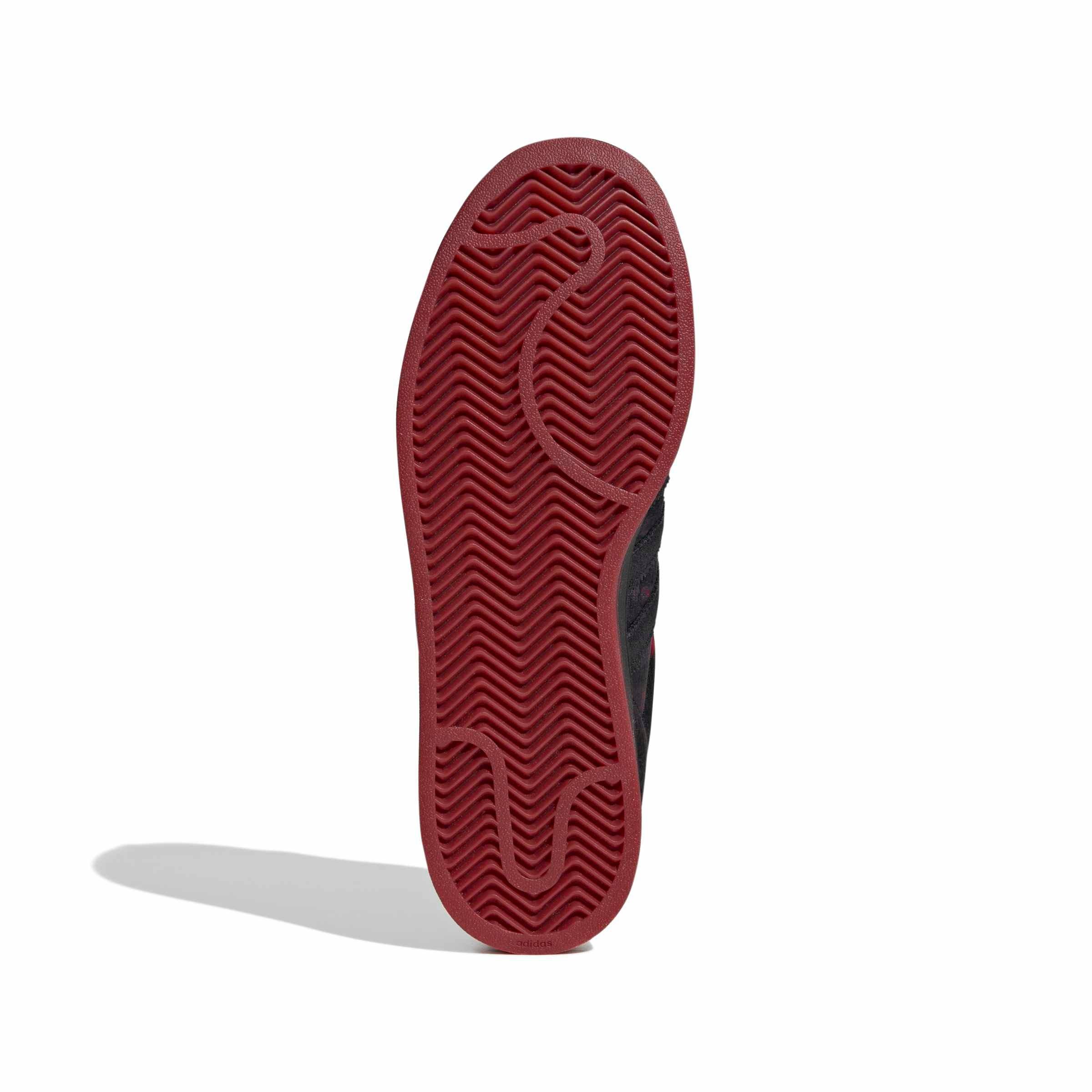 adidas Originals Superstar II "Core Black/Power Red/Gold Metallic" Men's Shoe - BLACK/RED/GOLD Thumbnail View 6
