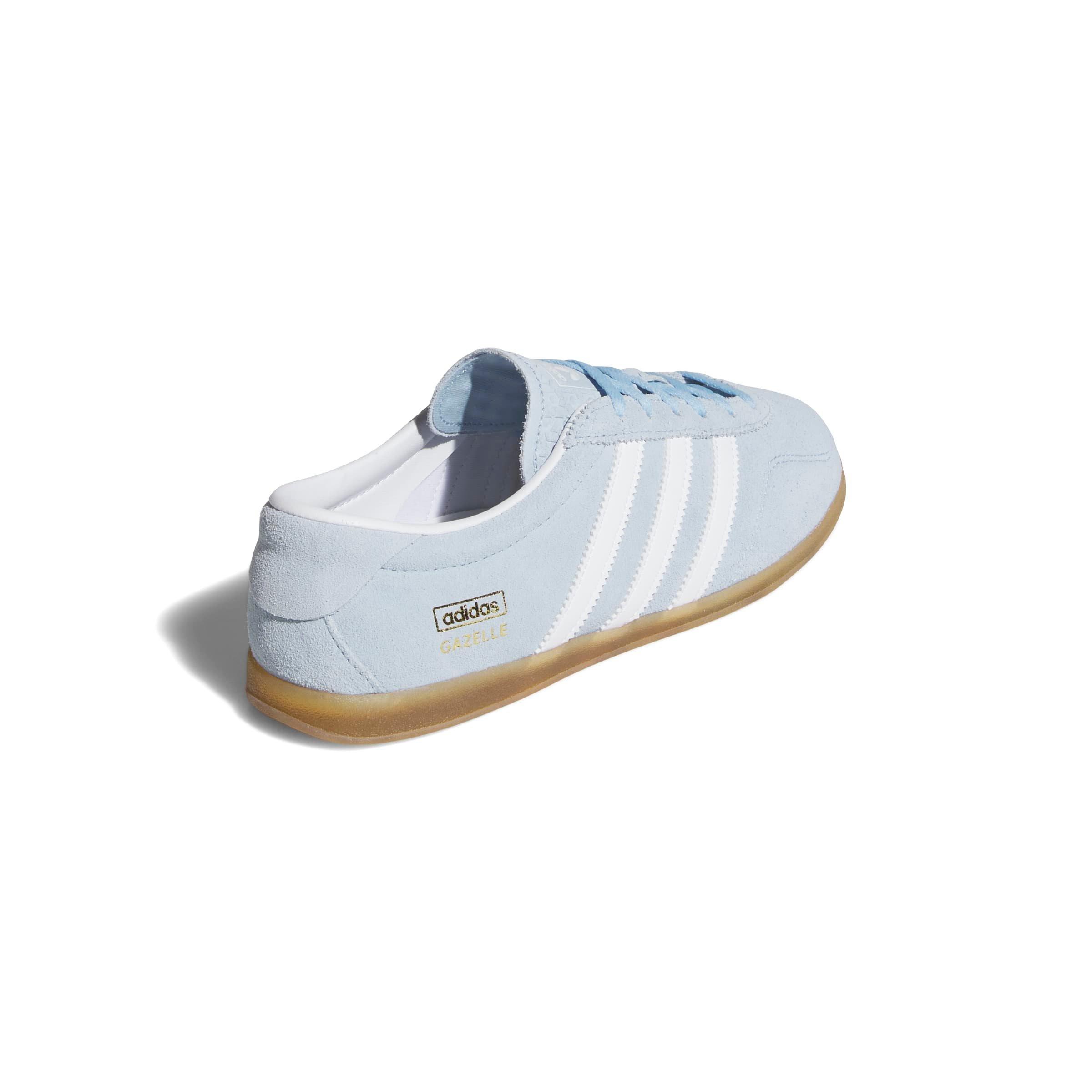 adidas Originals Gazelle Lo Pro "Clear Sky/Ftwr White/Gum 3" Women's Shoe - SKY/WHITE/GUM Thumbnail View 4