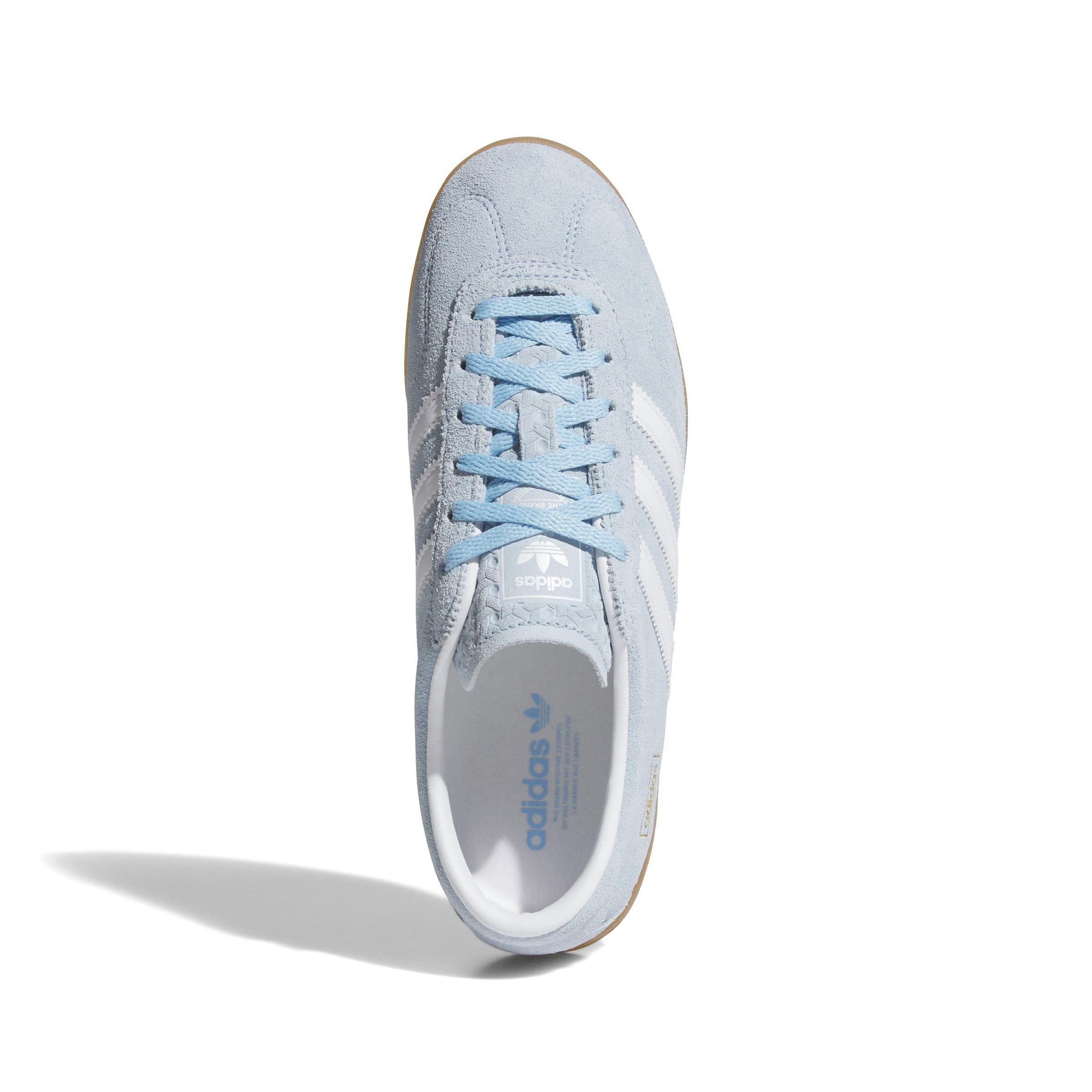 adidas Originals Gazelle Lo Pro "Clear Sky/Ftwr White/Gum 3" Women's Shoe - SKY/WHITE/GUM Thumbnail View 7