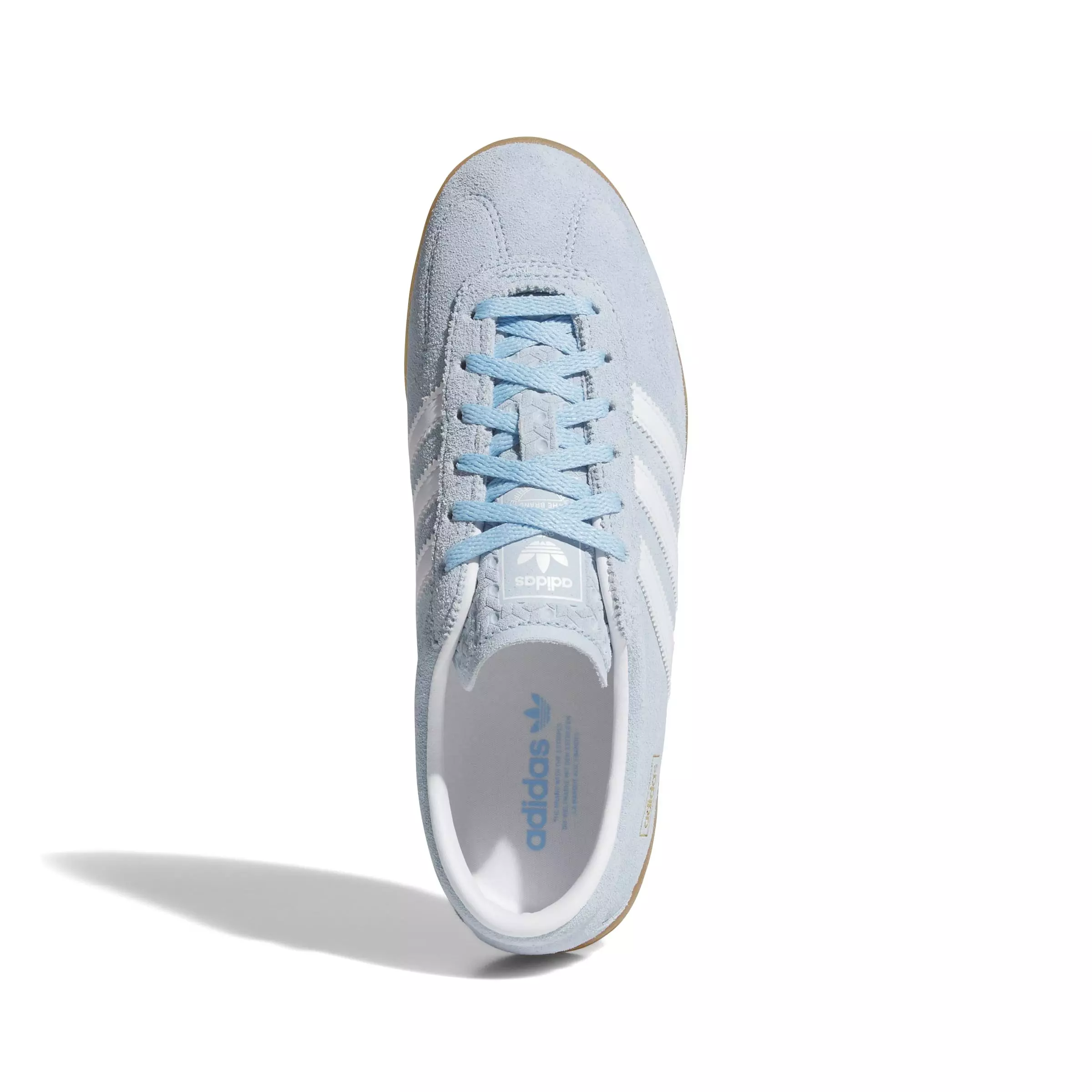 adidas Originals Gazelle Lo Pro "Clear Sky/Ftwr White/Gum 3" Women's Shoe - SKY/WHITE/GUM