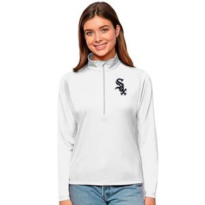 Antigua Women's Chicago White Sox Tribute Quarter-Zip Pullover Jacket