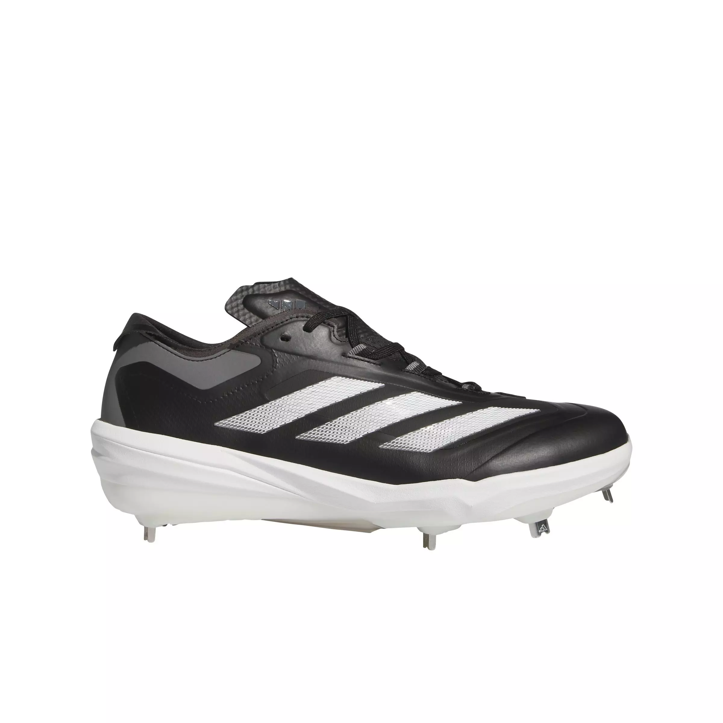 adidas Adizero Impact "Core Black/Ftwr White/Team Grey Four" Men's Baseball Cleat - BLACK/WHITE/GREY
