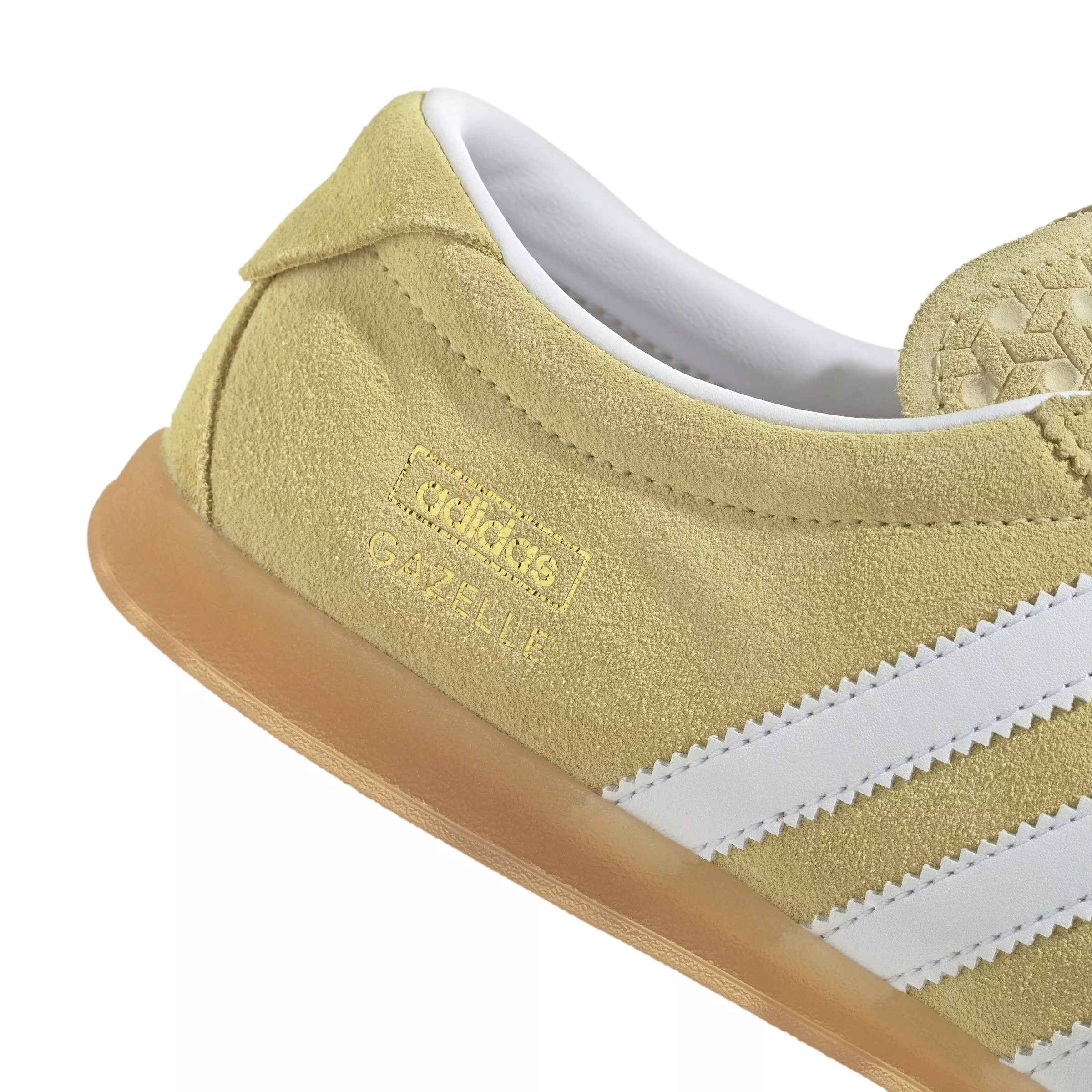 adidas Originals Gazelle Lo Pro "Almost Yellow/Ftwr White/Gum 3" Women's Shoe - YELLOW/WHITE/GUM