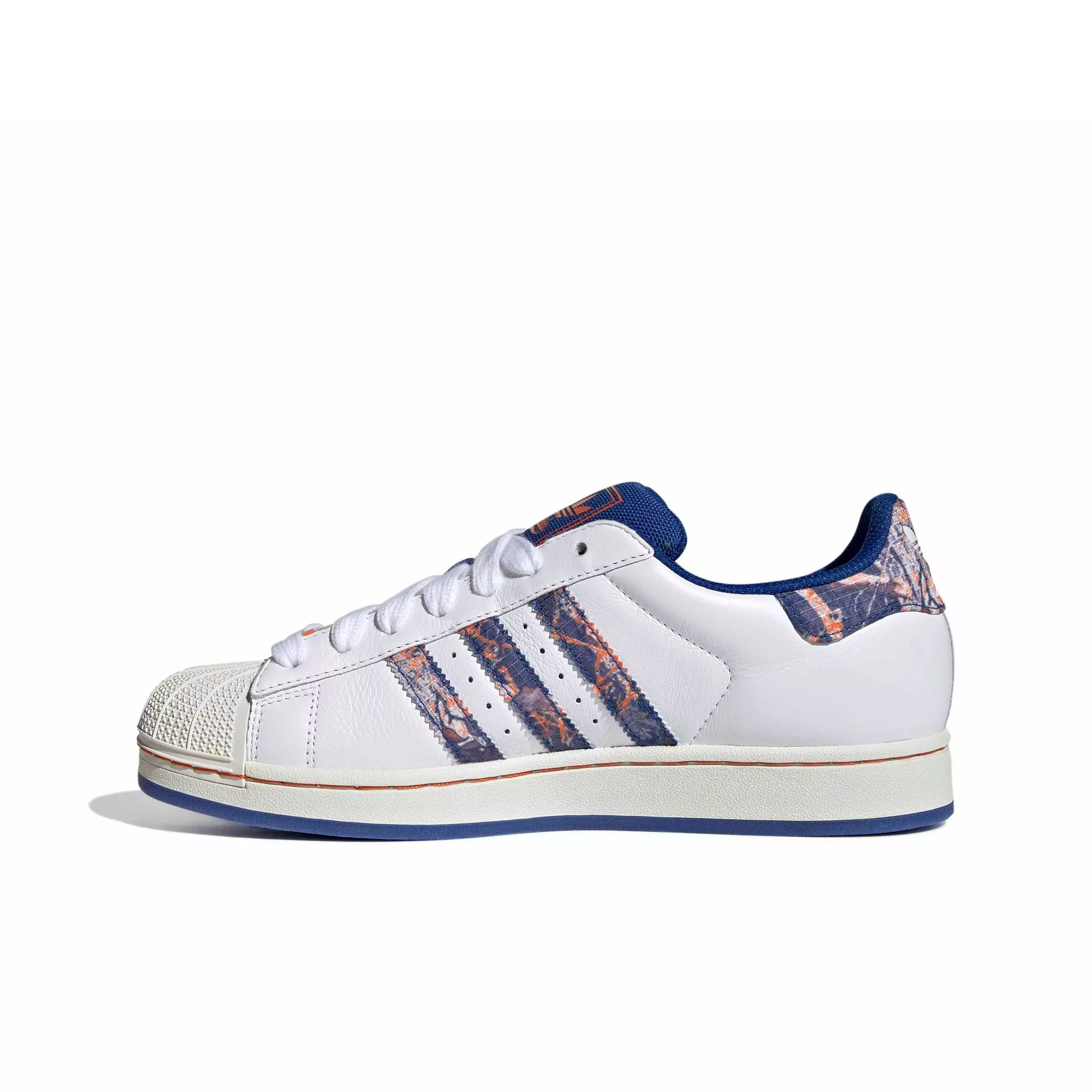 adidas Originals Superstar II "Ftwr White/Collegiate Royal/Off White" Men's Shoe - WHITE/ROYAL/OFF WHITE