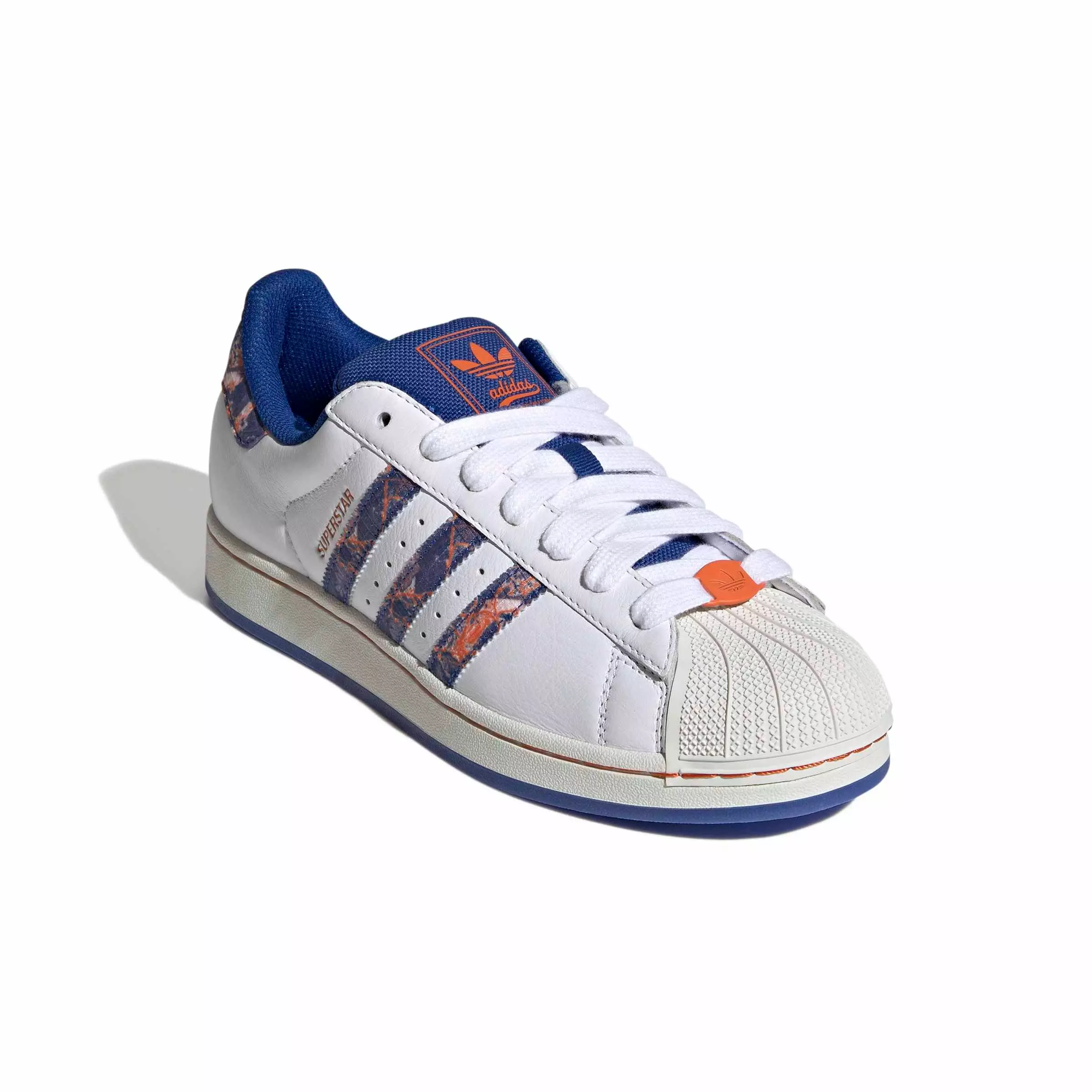adidas Originals Superstar II "Ftwr White/Collegiate Royal/Off White" Men's Shoe - WHITE/ROYAL/OFF WHITE