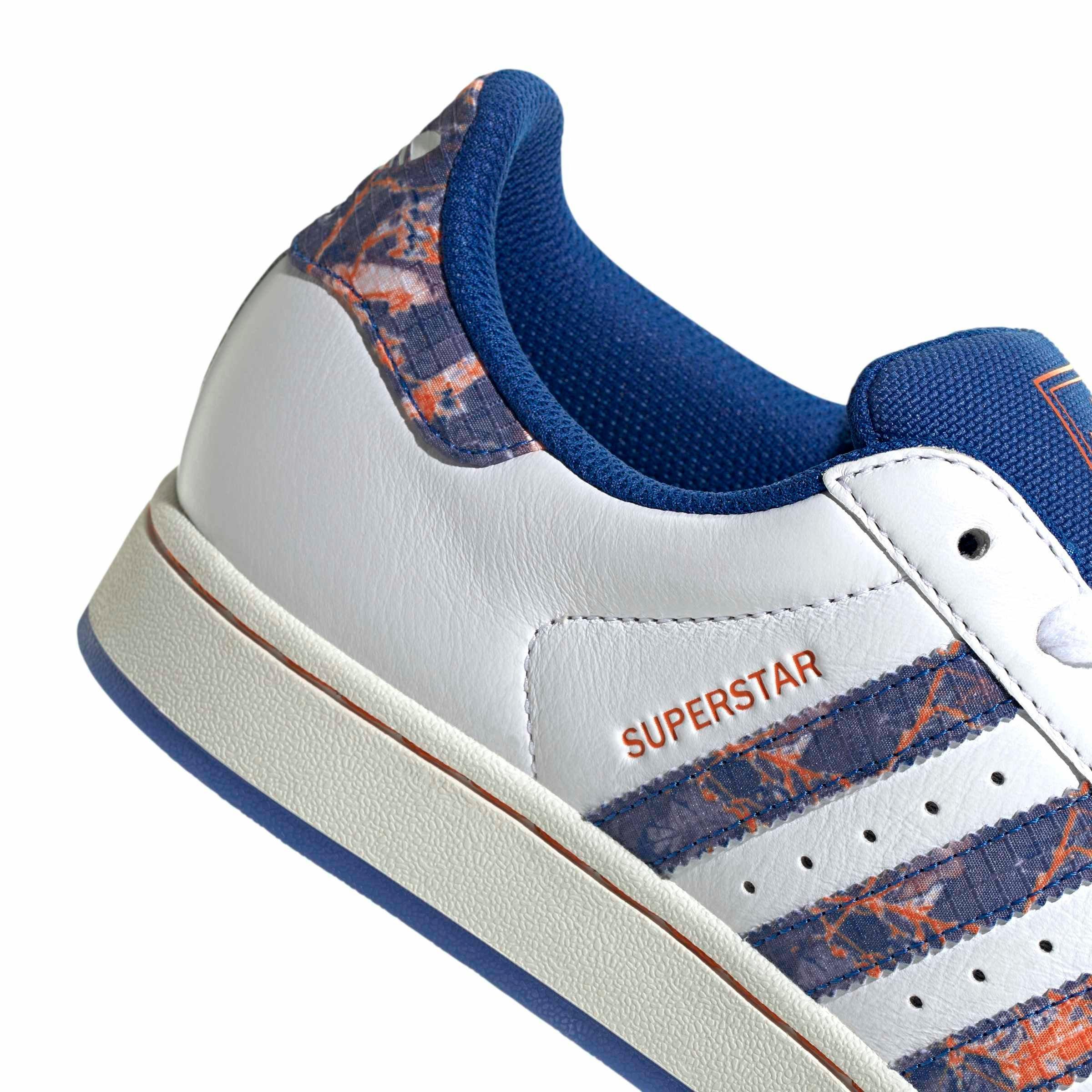 adidas Originals Superstar II "Ftwr White/Collegiate Royal/Off White" Men's Shoe - WHITE/ROYAL/OFF WHITE Thumbnail View 8