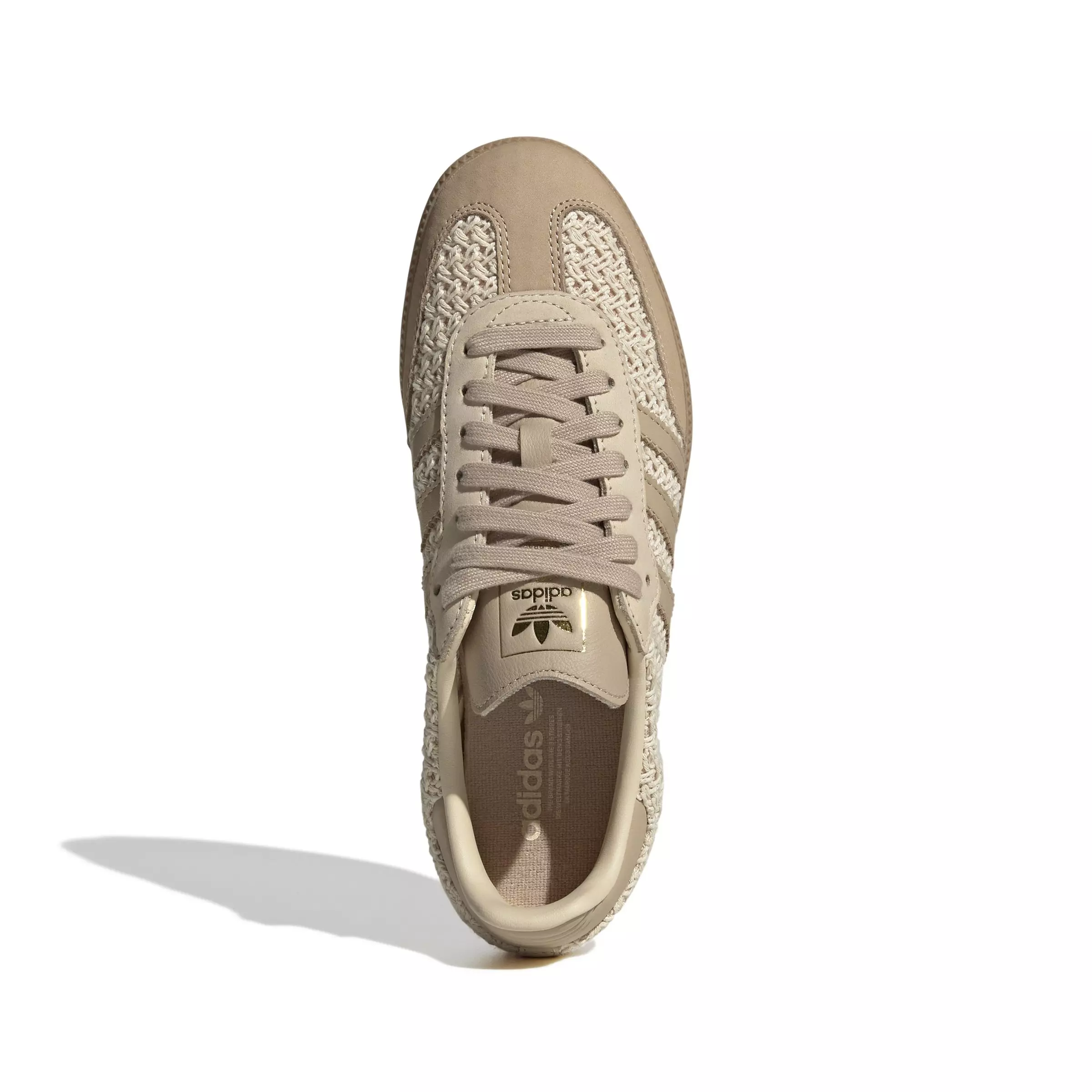 adidas Originals Samba OG "Sand Strata/Magic Beige/Gum 3" Women's Shoe - SAND/BEIGE/GUM