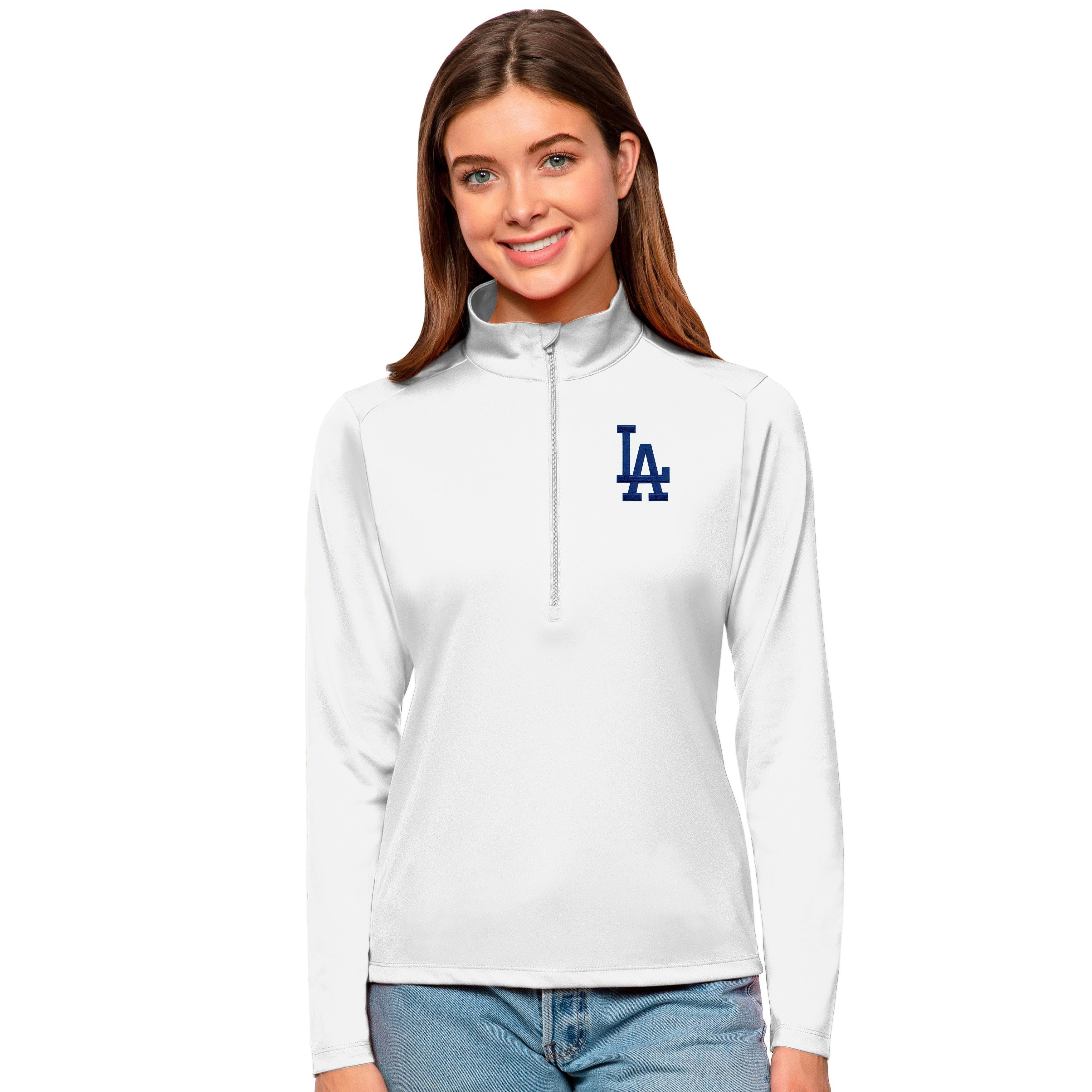 Antigua Los Angeles Dodgers Dark Red Team Pullover