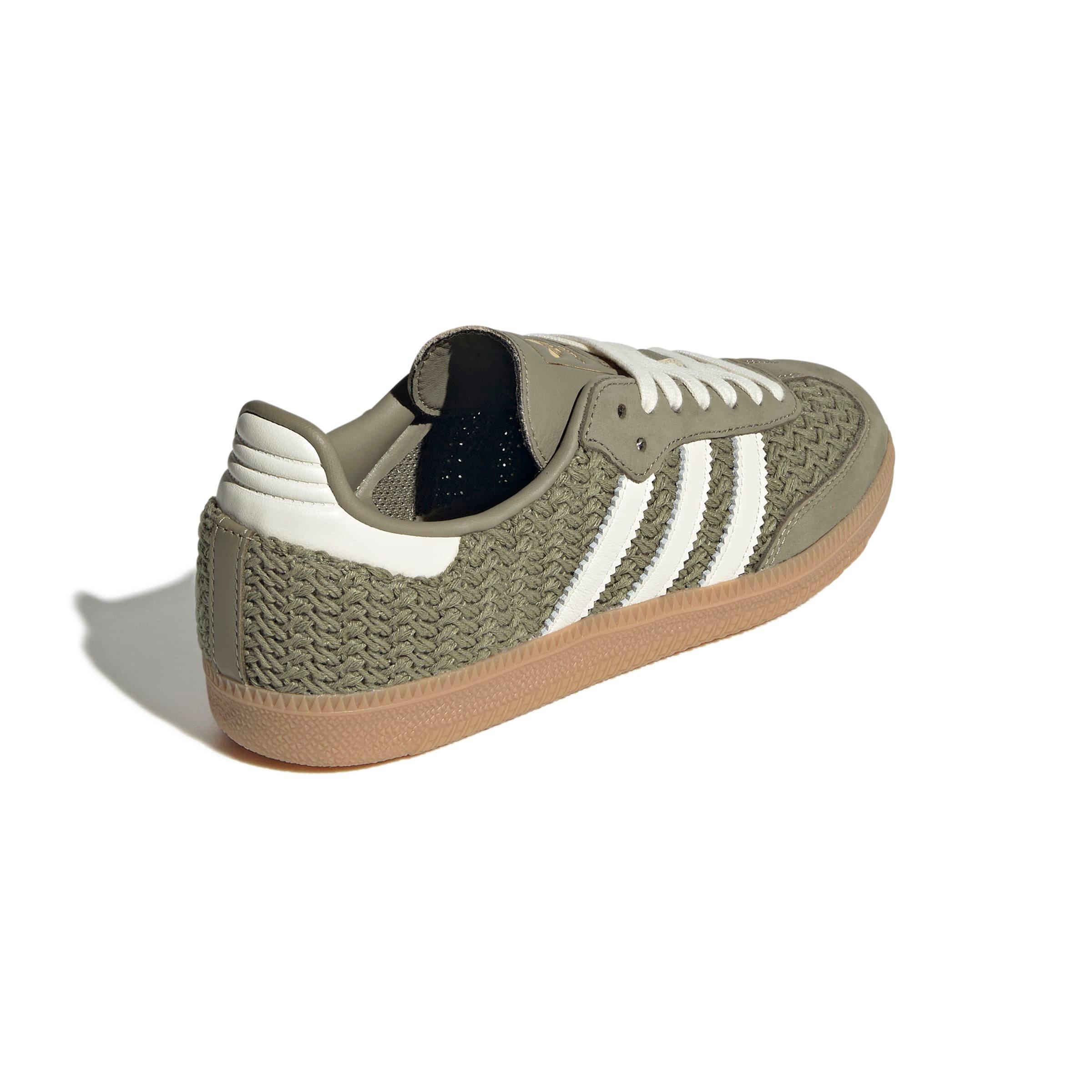 adidas Originals Samba OG "Orbit Green/Cream White/Gum 3" Women's Shoe - GREEN/WHITE/GUM Thumbnail View 4