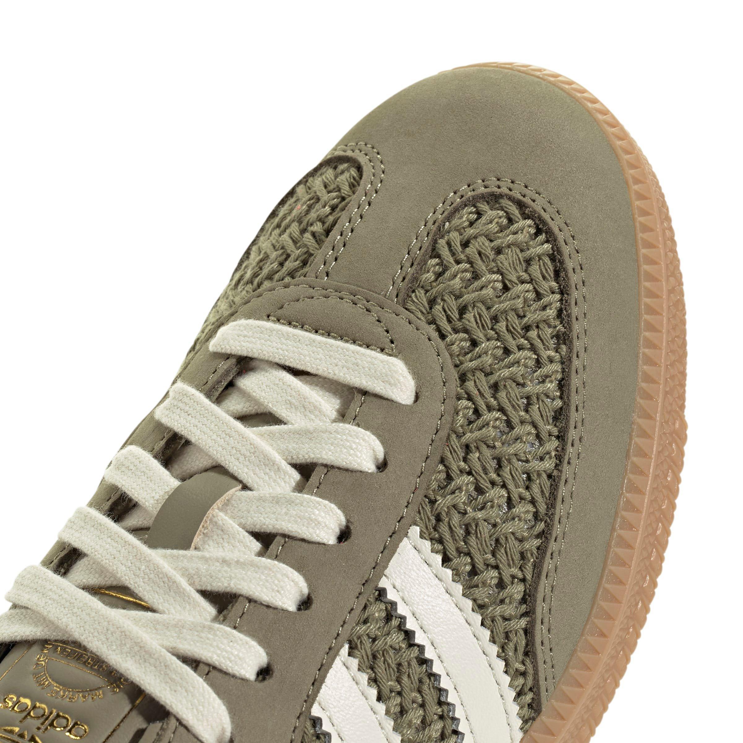 adidas Originals Samba OG "Orbit Green/Cream White/Gum 3" Women's Shoe - GREEN/WHITE/GUM Thumbnail View 7