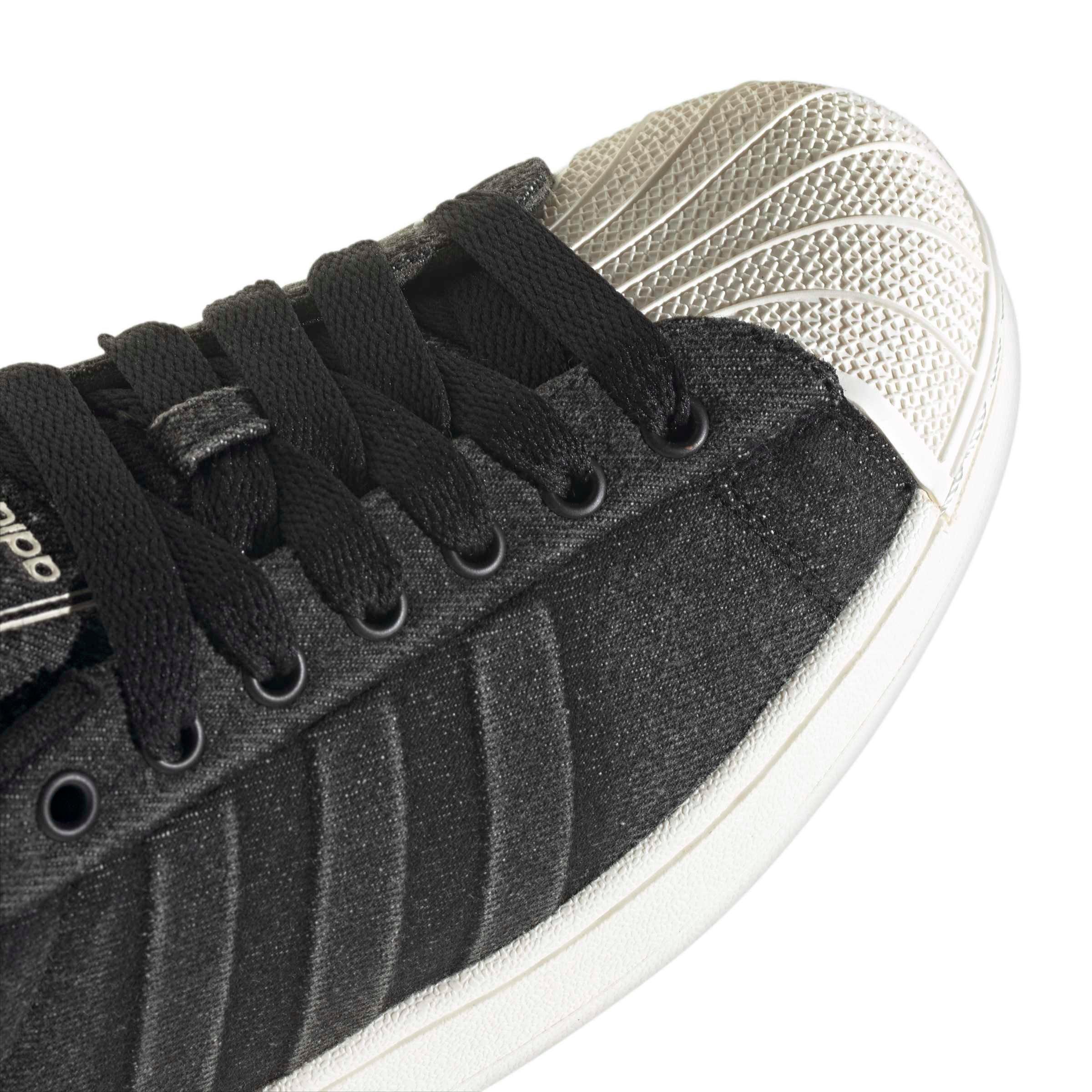 adidas Originals Superstar II "Core Black/Core Black/Core White" Men's Shoe - BLACK/BLACK/WHITE Thumbnail View 8