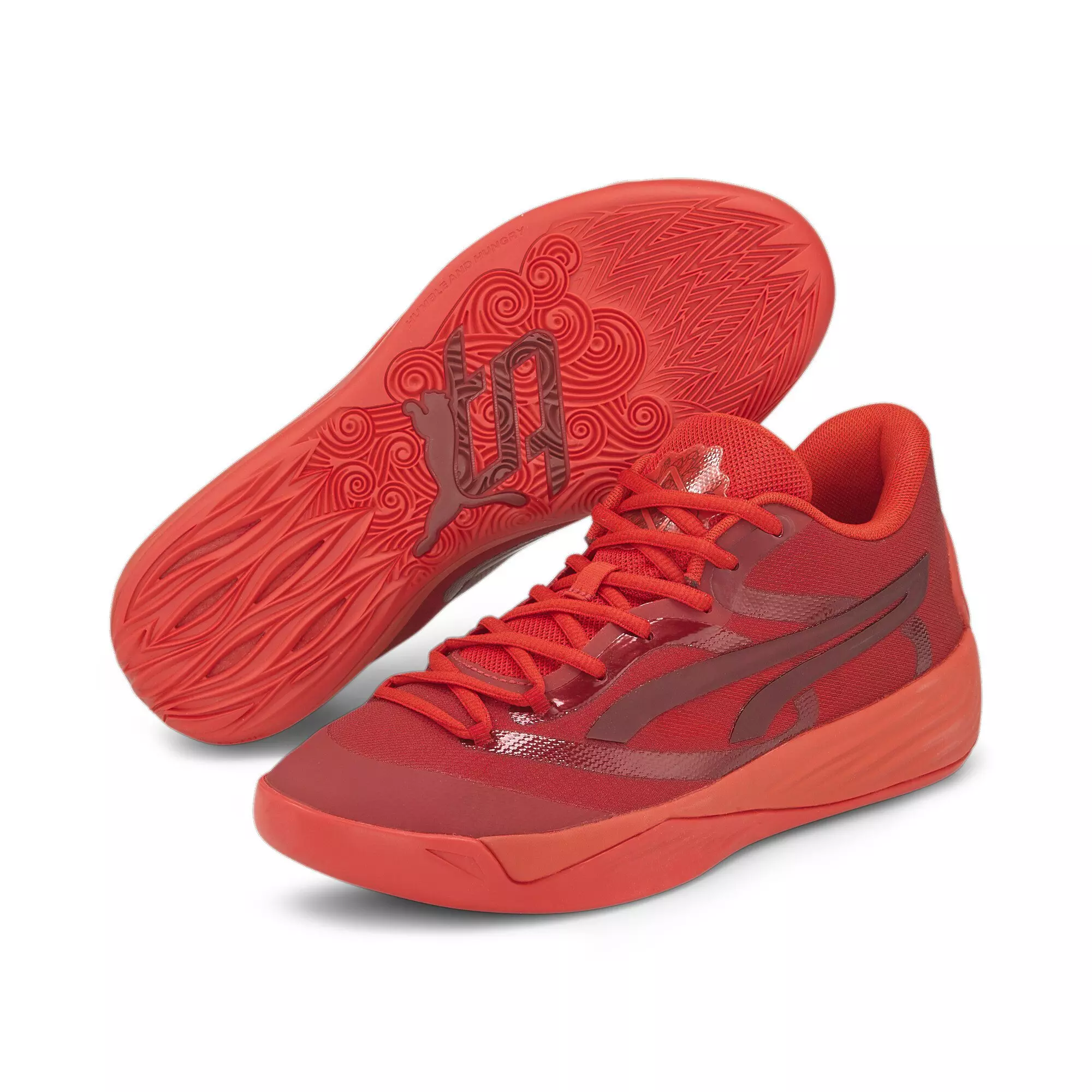 PUMA Stewie 2 Ruby "Urban Red/Intense Red" Women's Basketball Shoe - RED/RED
