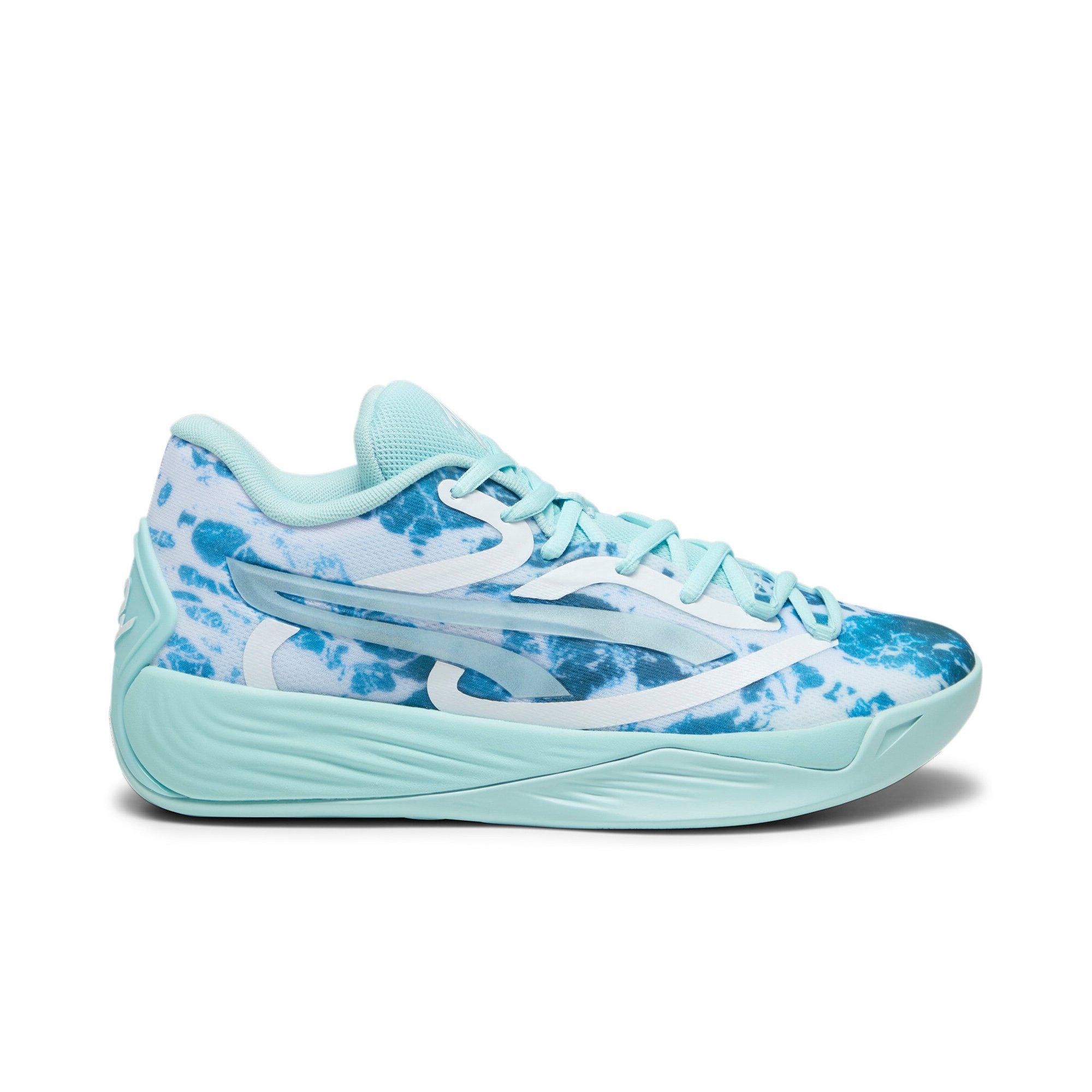 PUMA Stewie 2 "Water" Women's Basketball Shoe - AQUA/WHITE Thumbnail View 1
