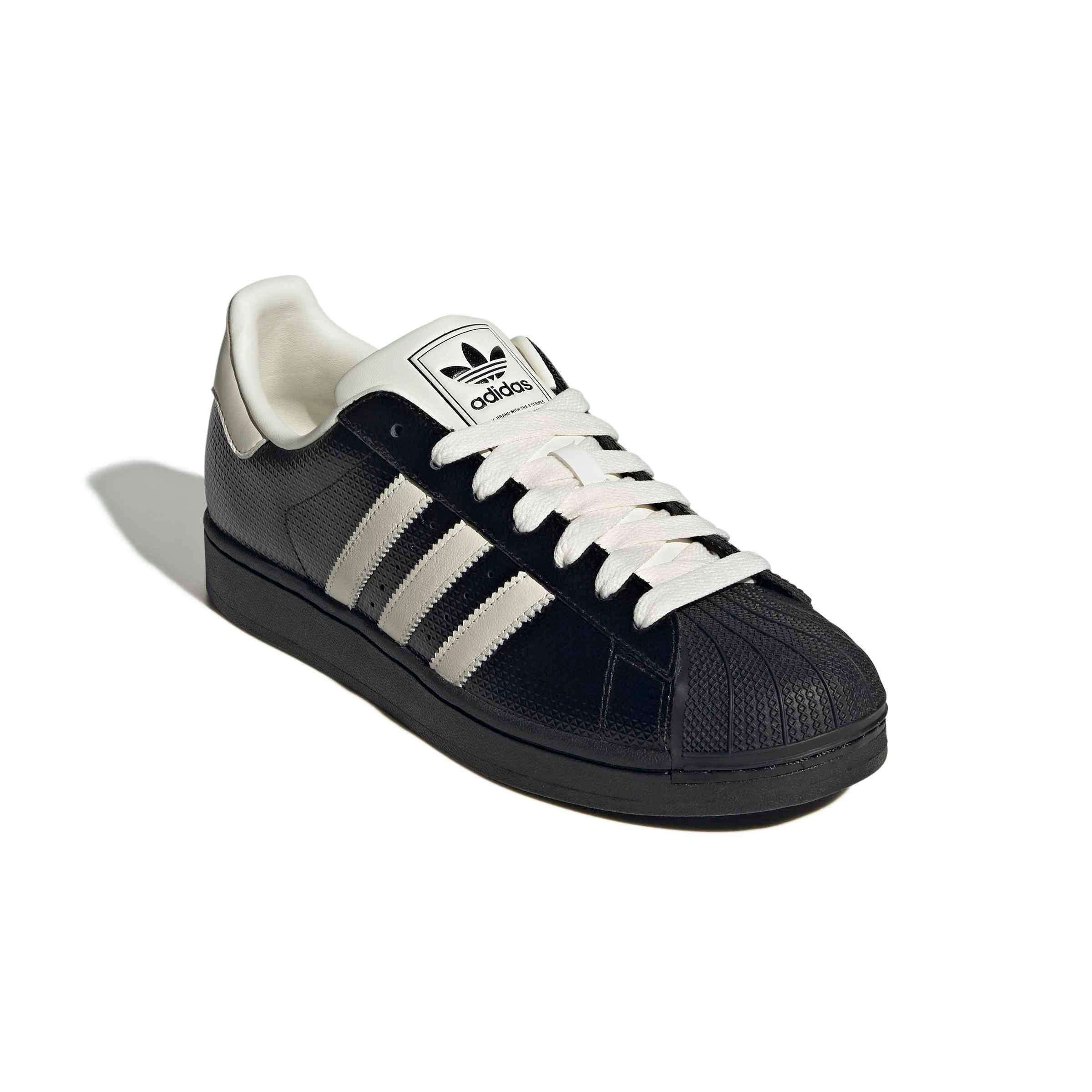 adidas Originals Superstar II "Core Black/Core White/Core Black" Men's Shoe - BLACK/WHITE/BLACK Thumbnail View 3