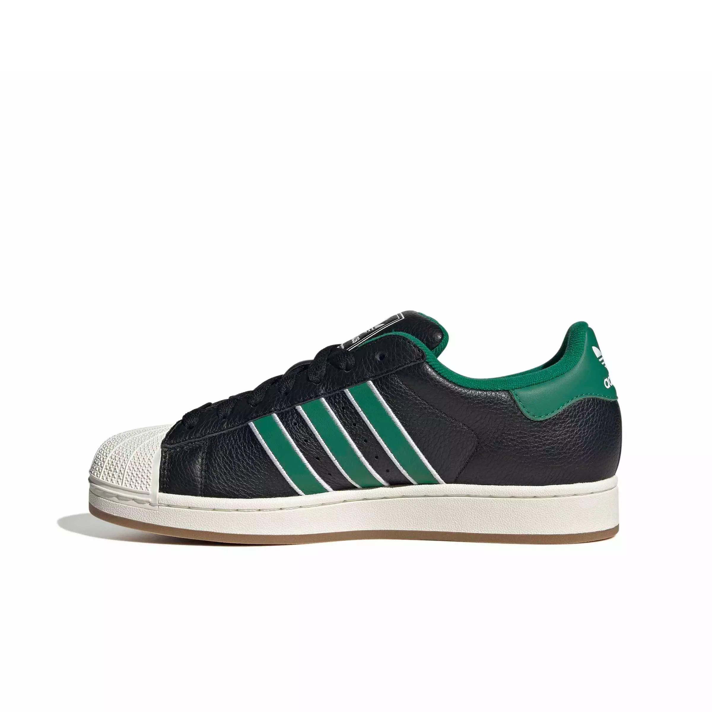 adidas Originals Superstar II "Core Black/Bold Green/Ftwr White" Men's Shoe - BLACK/GREEN/WHITE