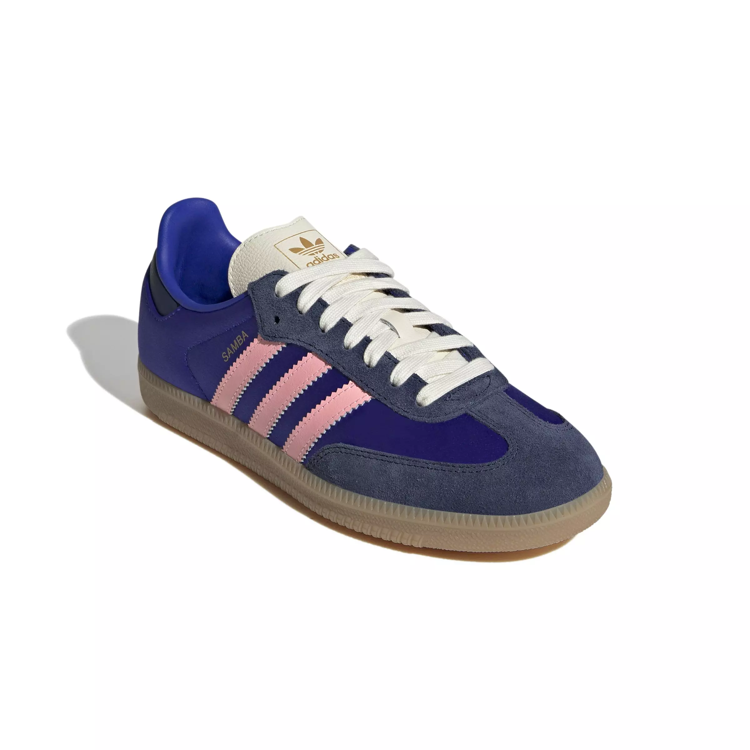adidas Originals Samba OG "Lucid Blue/Night Indigo/Gum 3" Women's Shoe - BLUE/INDIGO/GUM