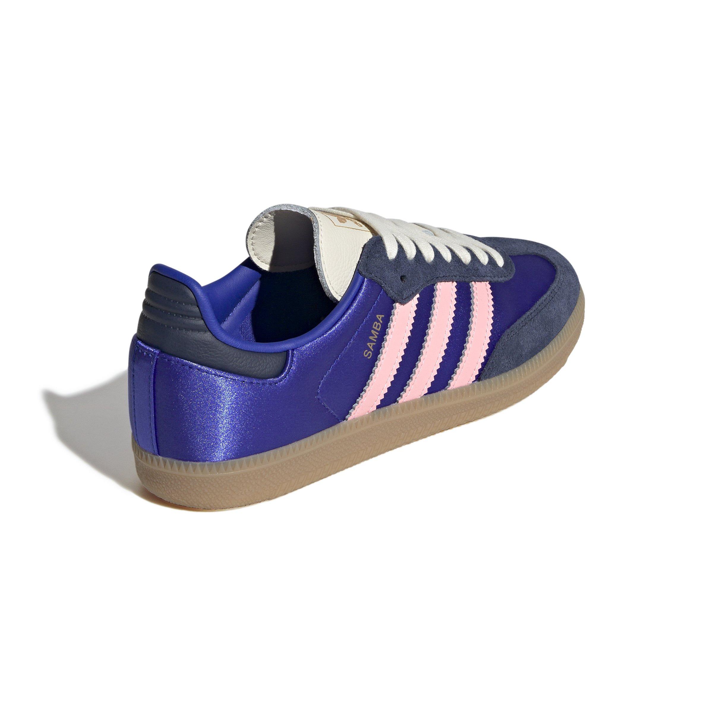adidas Originals Samba OG "Lucid Blue/Night Indigo/Gum 3" Women's Shoe - BLUE/INDIGO/GUM Thumbnail View 4