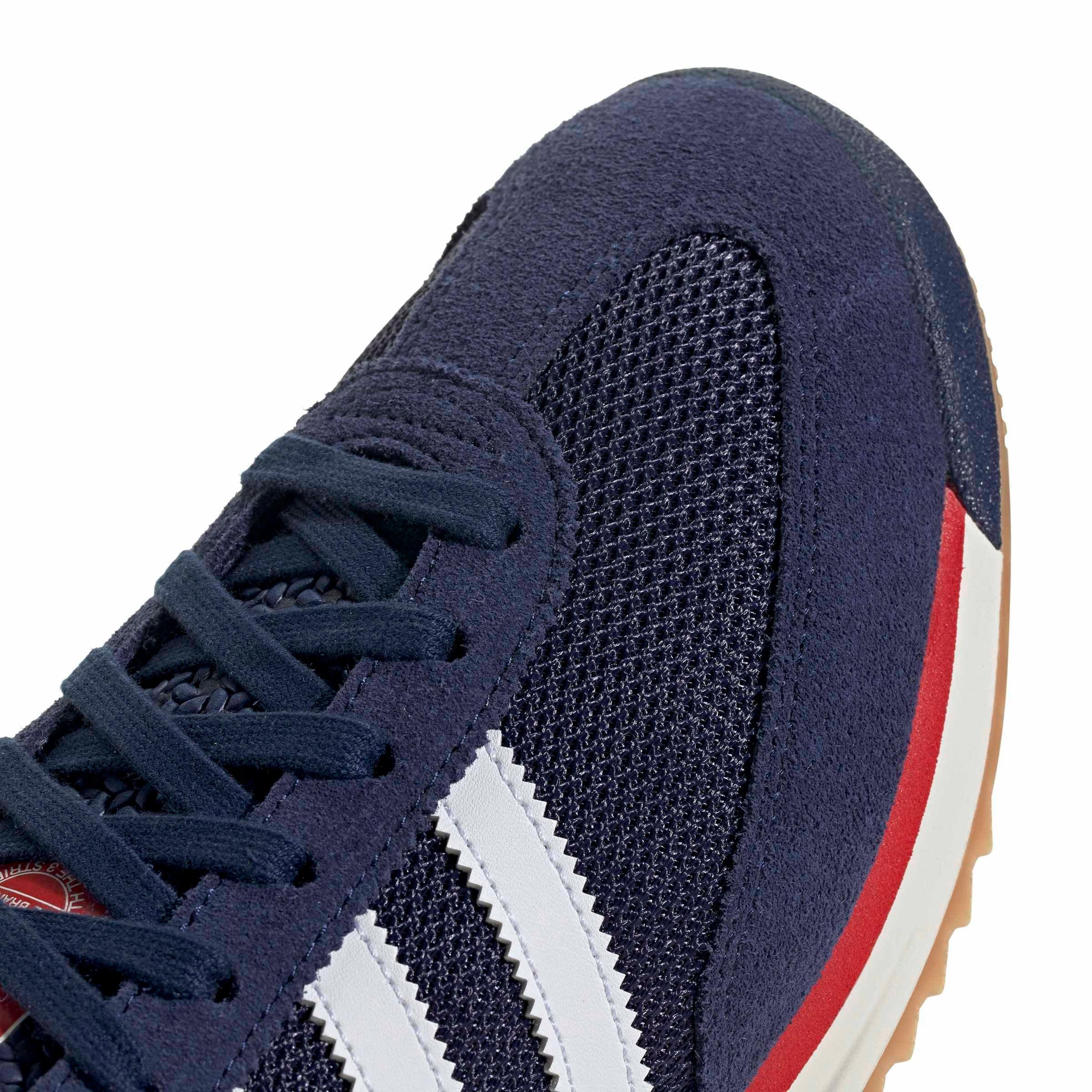 adidas Originals SL 72 RS "Dark Blue/Ftwr White/Red" Men's Shoe - DK BLUE/WHITE/RED Thumbnail View 7