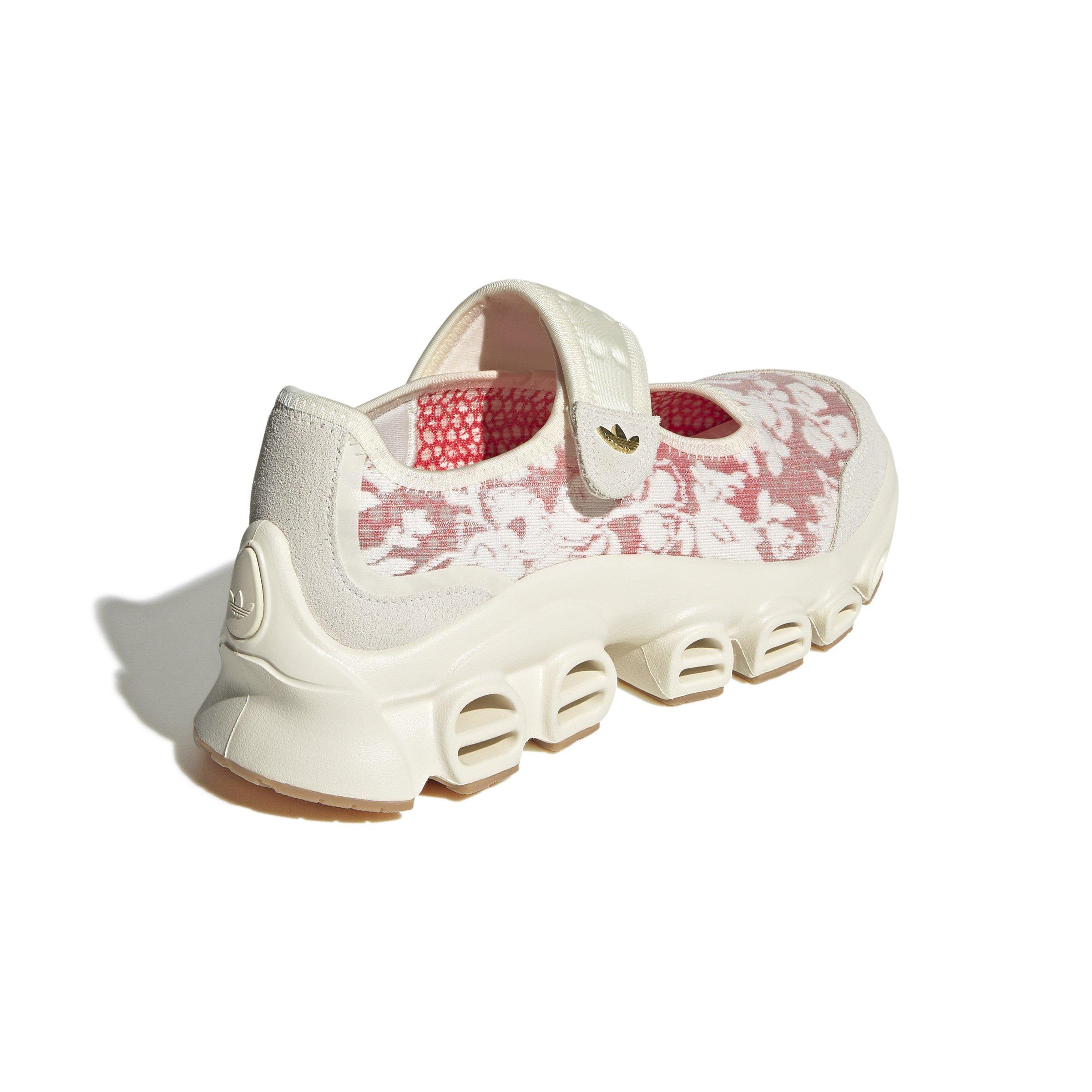adidas Originals Adifom Megajane X Liberty London "White/Cream White/Semi Lucid Red" Women's Shoe - WHITE/WHITE/RED Thumbnail View 4