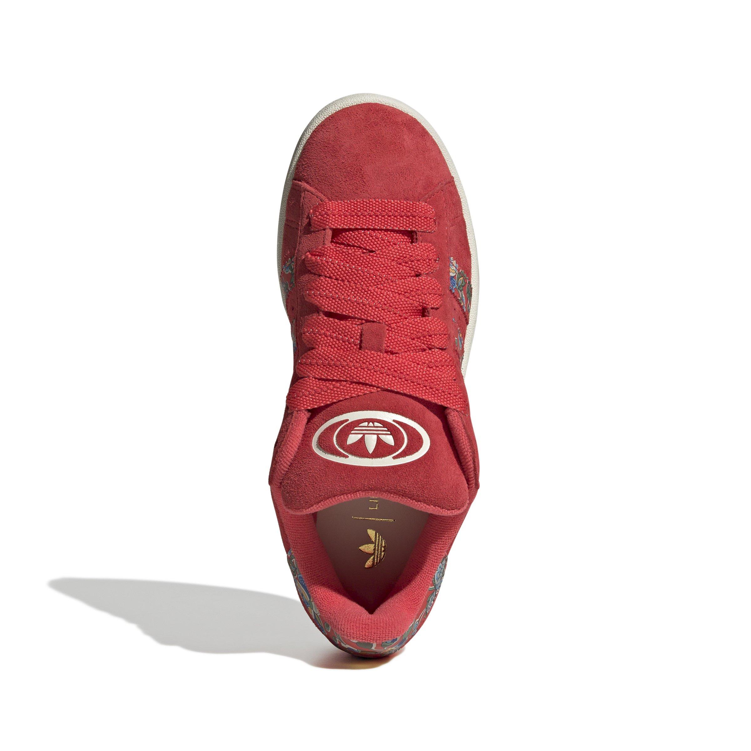 adidas Originals Campus 00s X Liberty London "Semi Lucid Red/Cream White/Gold" Women's Shoe - RED/WHITE/GOLD Thumbnail View 5