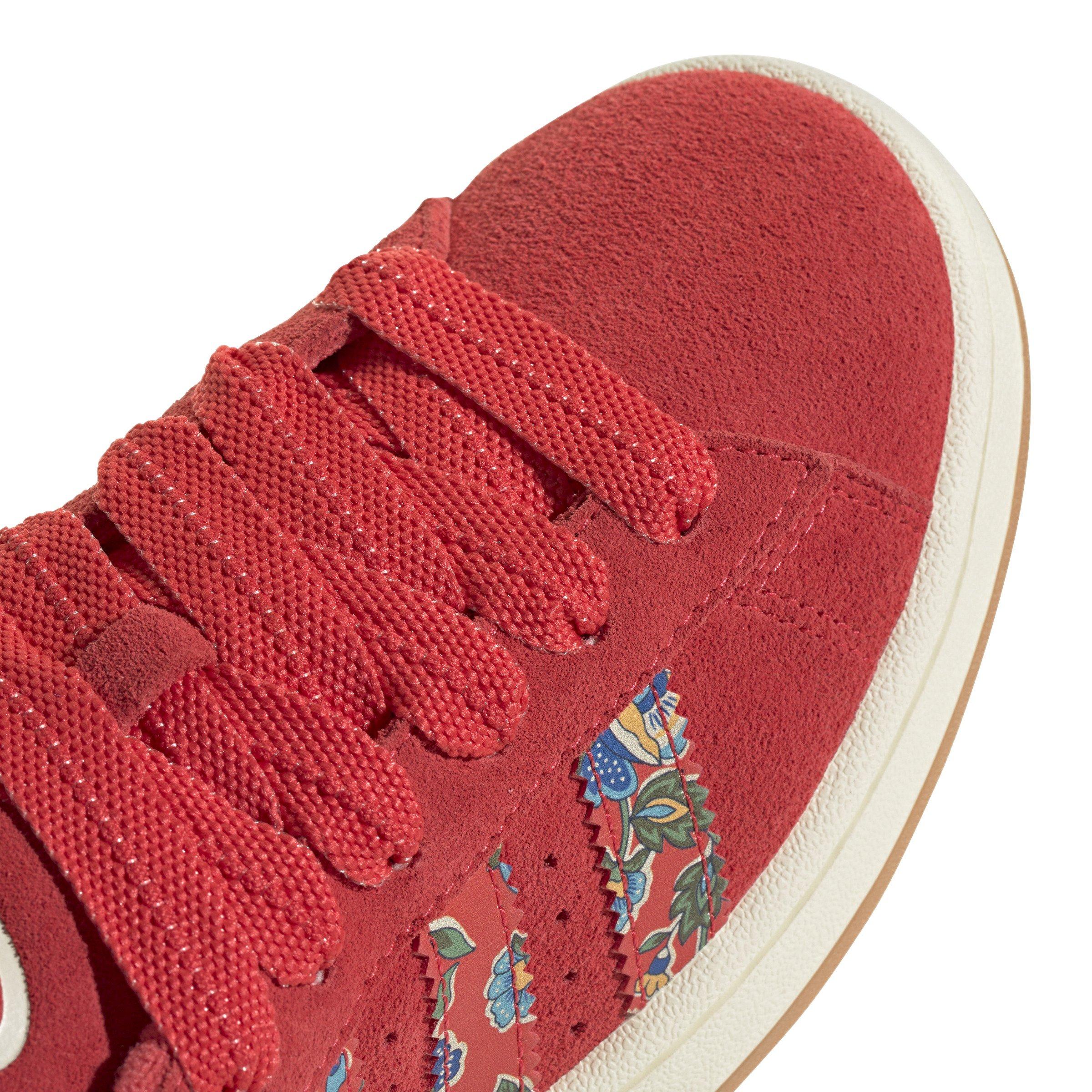 adidas Originals Campus 00s X Liberty London "Semi Lucid Red/Cream White/Gold" Women's Shoe - RED/WHITE/GOLD Thumbnail View 8