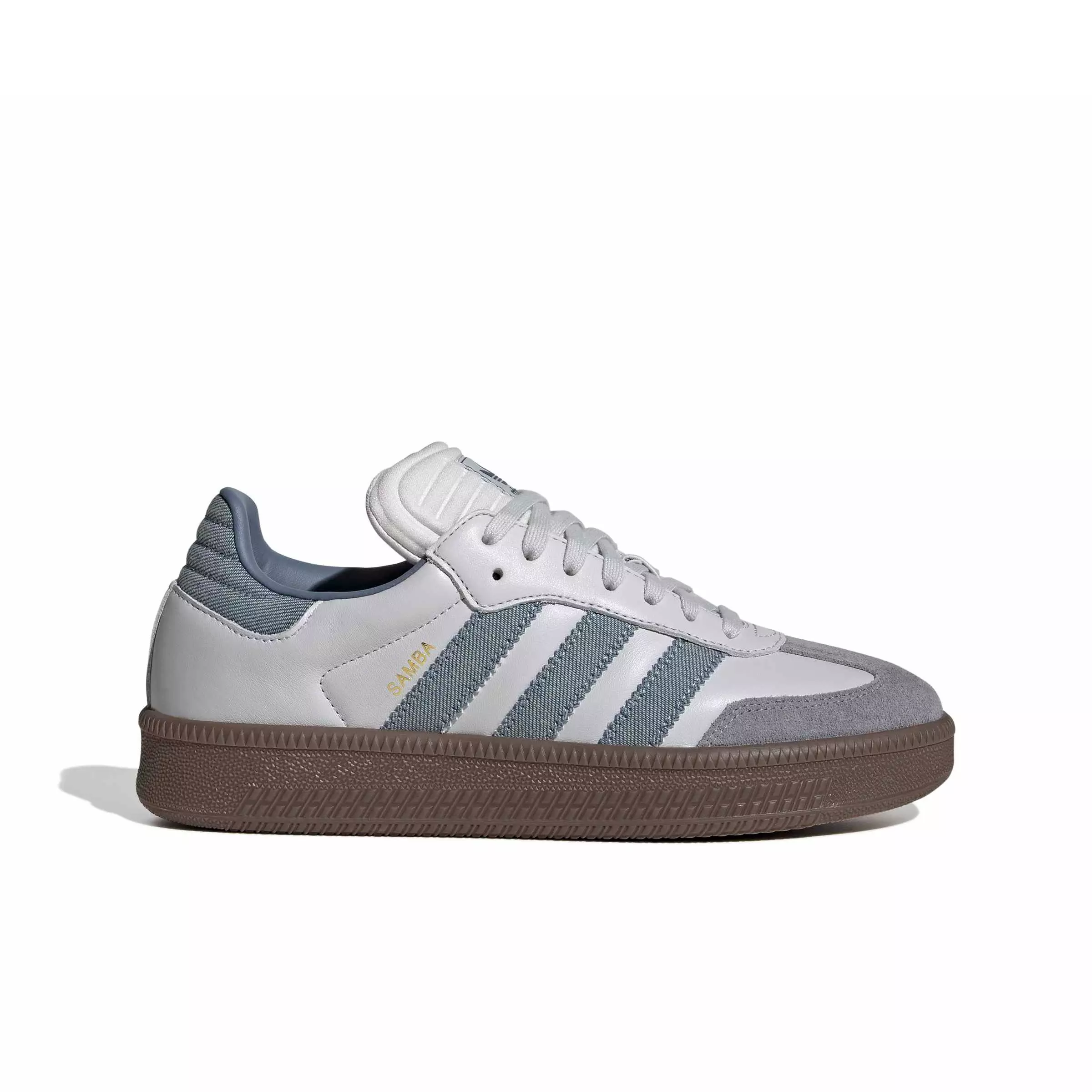 adidas Originals Samba XLG "Grey One/Gum 5" Men's Shoe - GREY/GUM