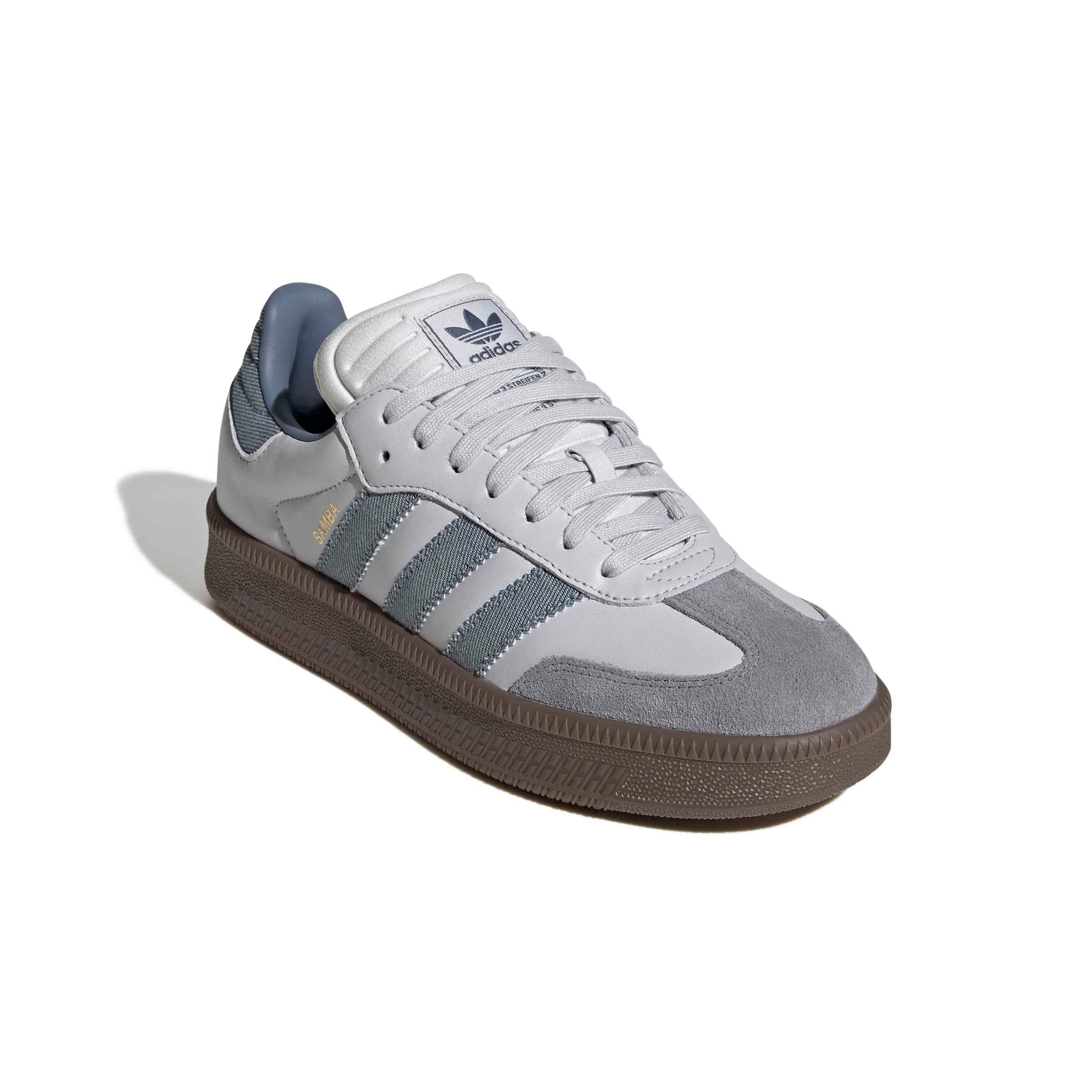 adidas Originals Samba XLG "Grey One/Gum 5" Men's Shoe - GREY/GUM Thumbnail View 3