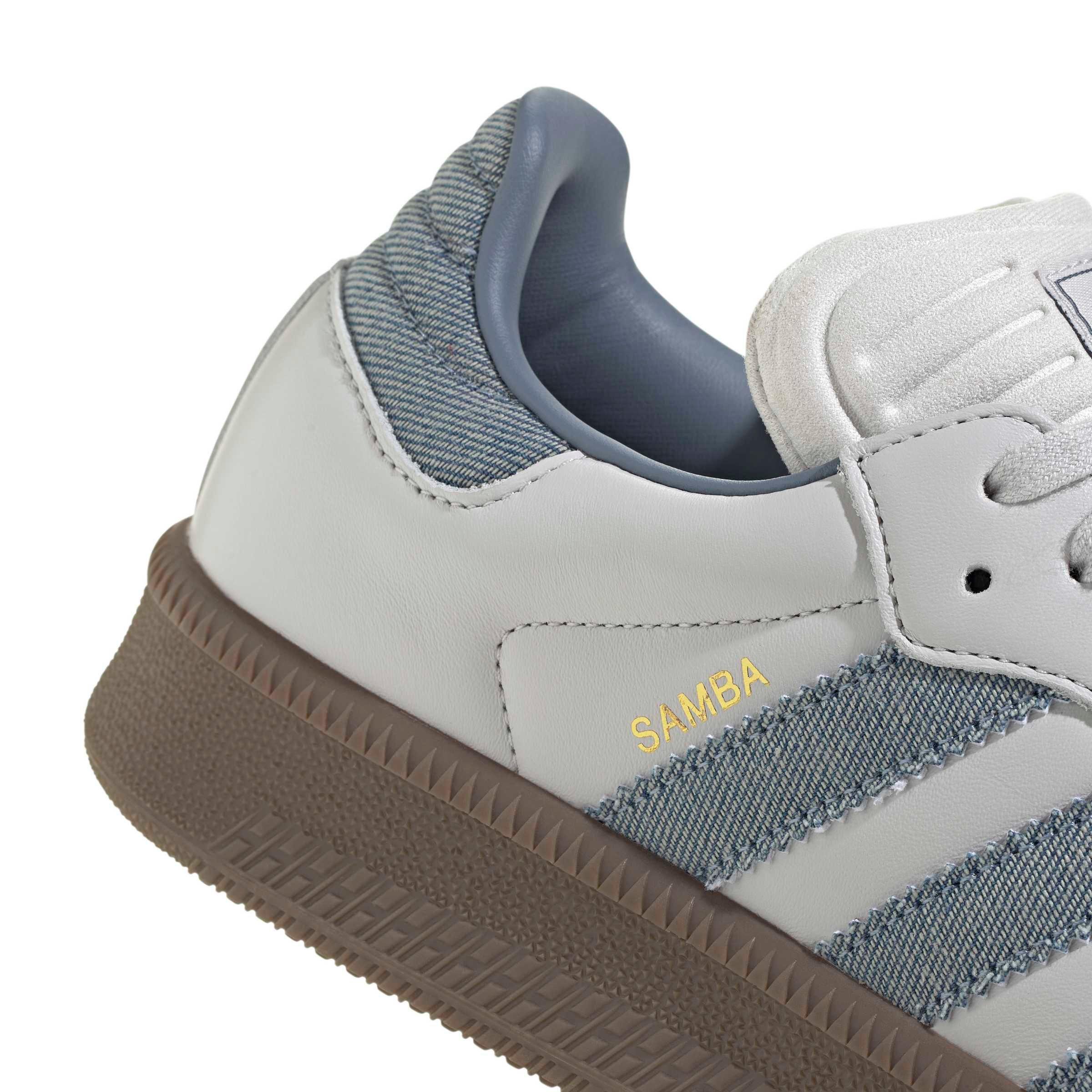 adidas Originals Samba XLG "Grey One/Gum 5" Men's Shoe - GREY/GUM Thumbnail View 8