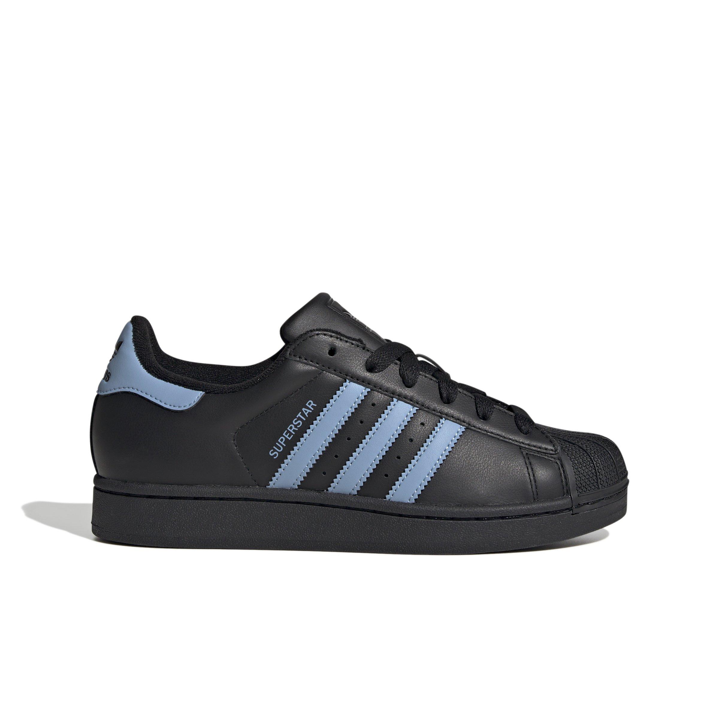 adidas Originals Superstar II "Core Black/Ash Blue/Core Black" Women's Shoe - BLACK/BLUE/BLACK Thumbnail View 1
