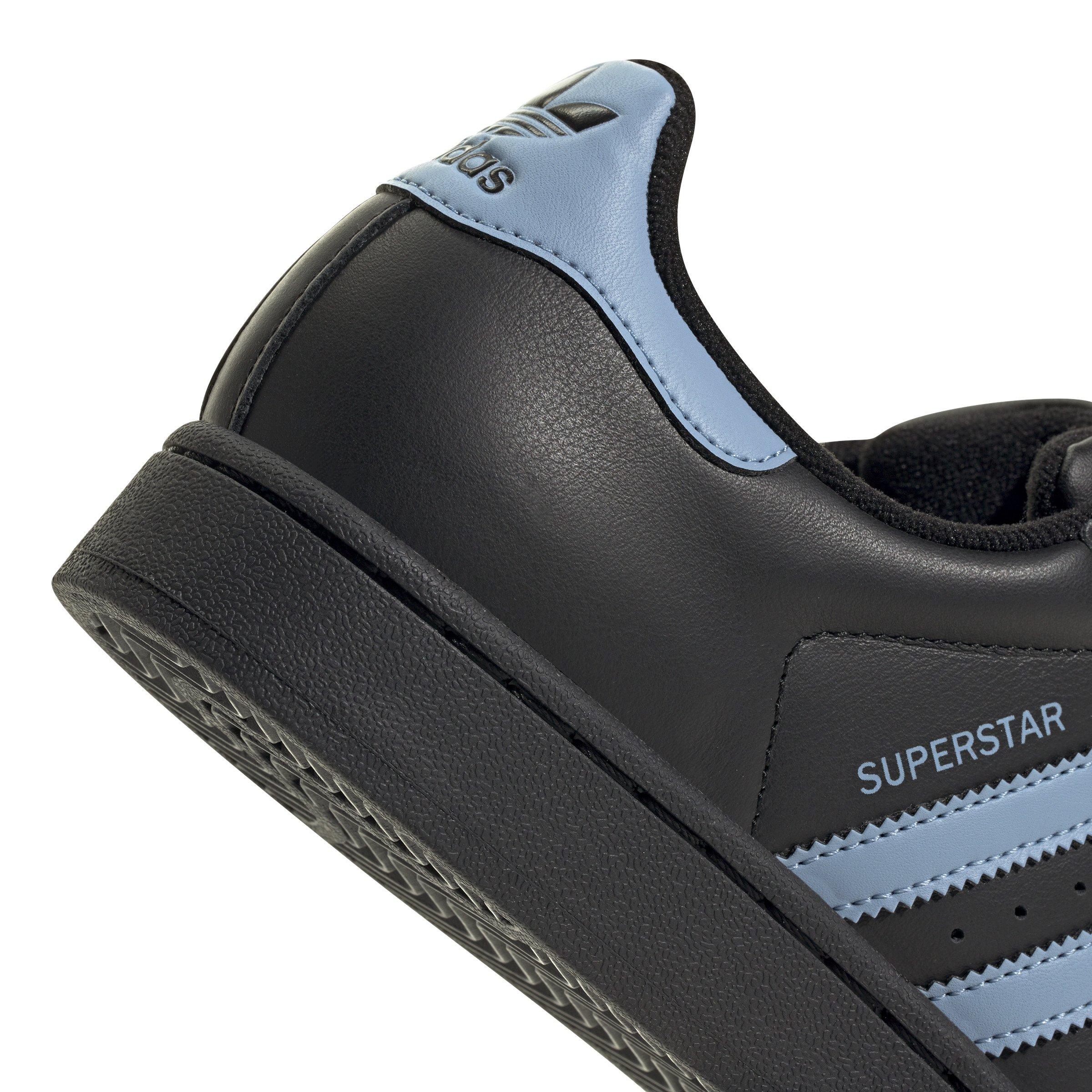 adidas Originals Superstar II "Core Black/Ash Blue/Core Black" Women's Shoe - BLACK/BLUE/BLACK Thumbnail View 8