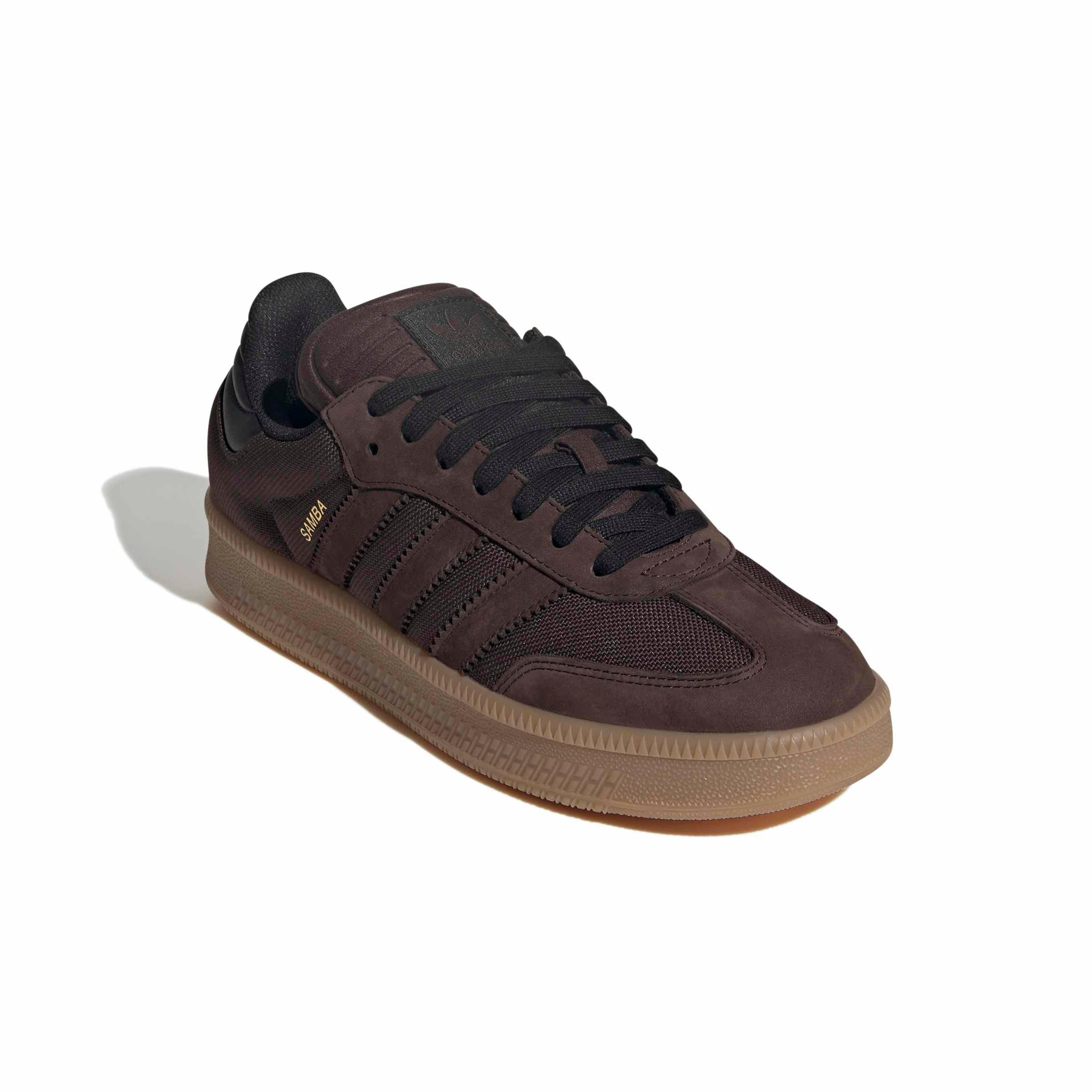 adidas Originals Samba XLG "Aurora Coffee/Aurora Coffee/Gum 4" Men's Shoe - COFFEE/COFFEE/GUM Thumbnail View 3
