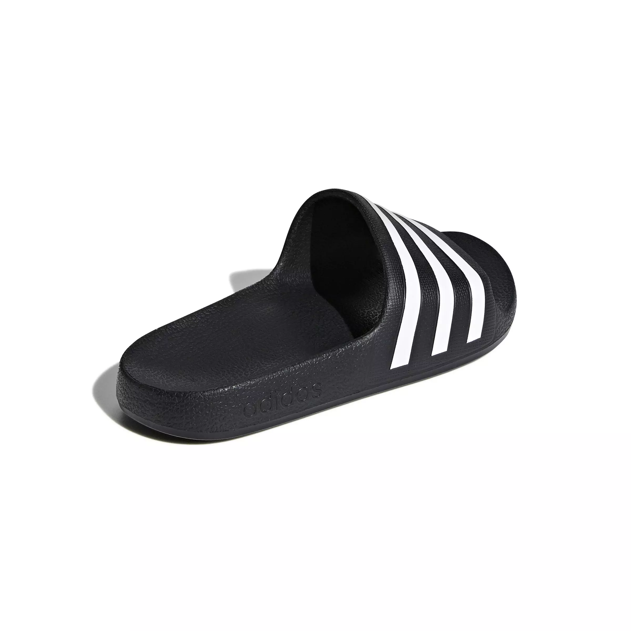 adidas Adilette Aqua "Core Black/Ftwr White/Core Black" Preschool Boys' Slide - BLACK