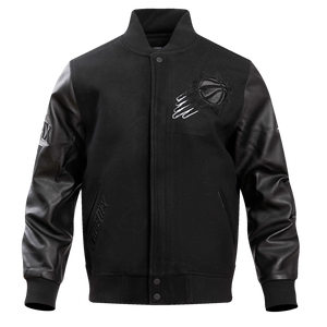 Pro Standard Men's Phoenix Suns Triple Black Varsity Jacket
