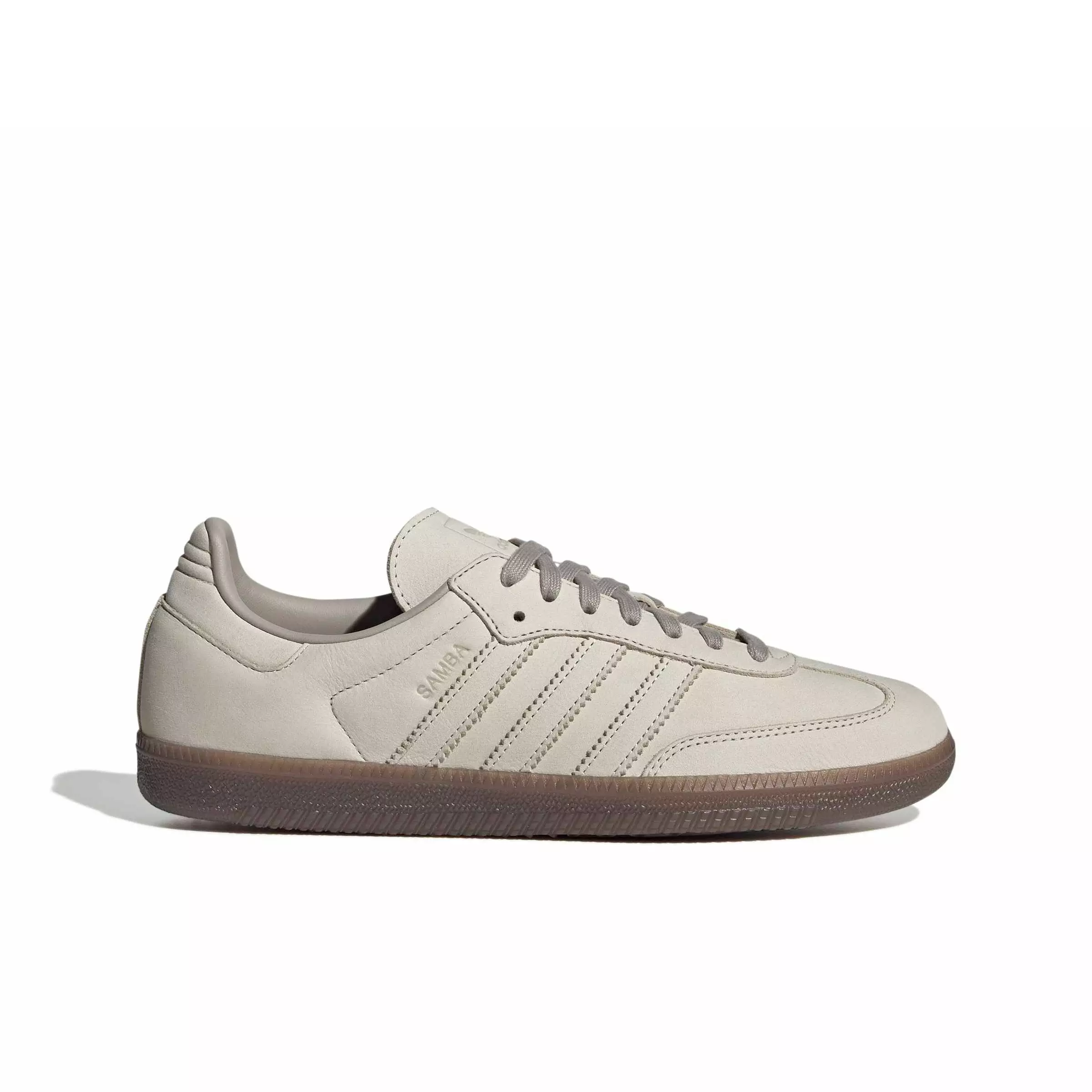 adidas Originals Samba OG "Alumina/Light Brown/Gum 5" Men's Shoe - ALUMINA/LT BROWN/GUM