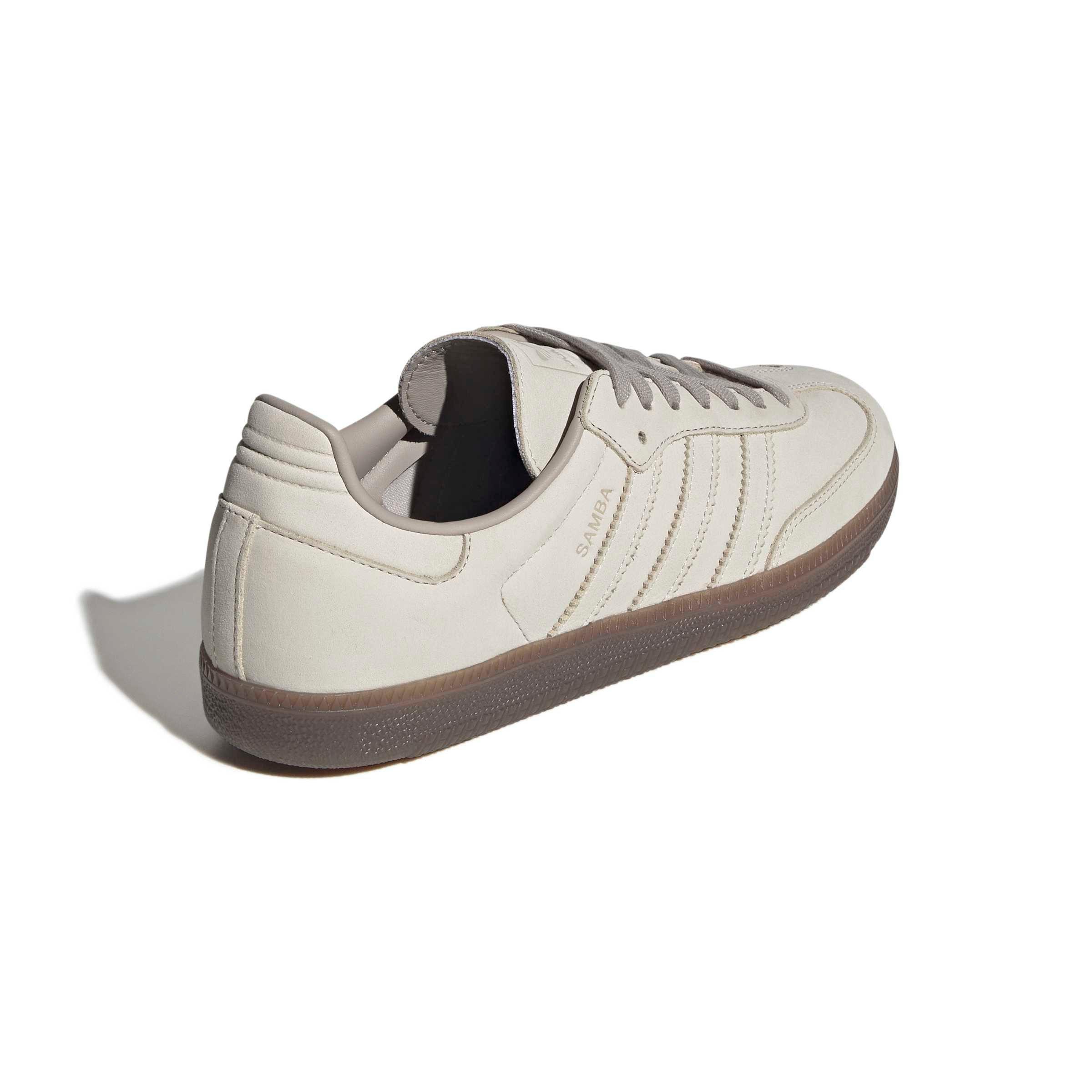 adidas Originals Samba OG "Alumina/Light Brown/Gum 5" Men's Shoe - ALUMINA/LT BROWN/GUM Thumbnail View 4