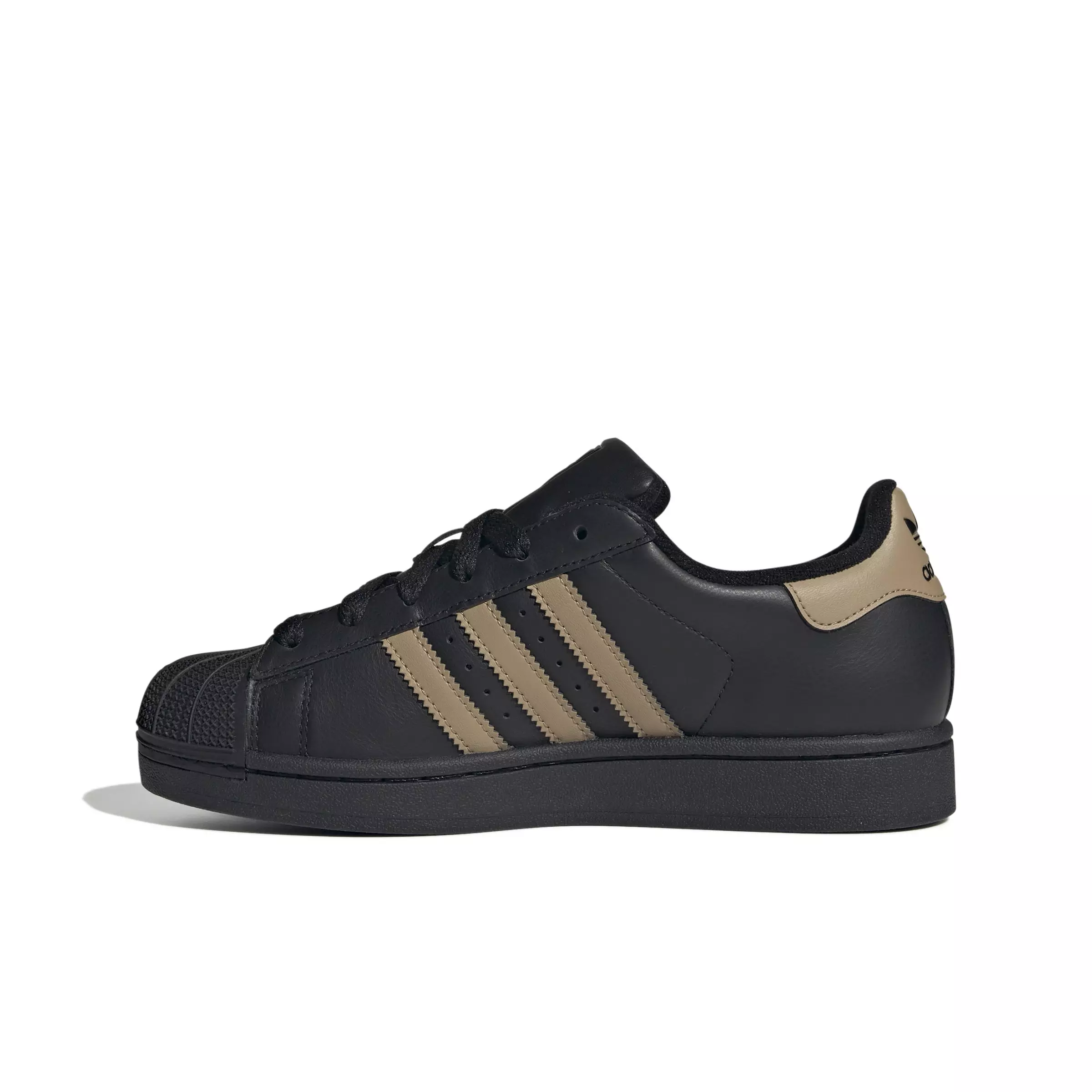 adidas Originals Superstar II "Core Black/Cardboard/Core Black" Women's Shoe - BLACK/CARDBOARD/BLACK