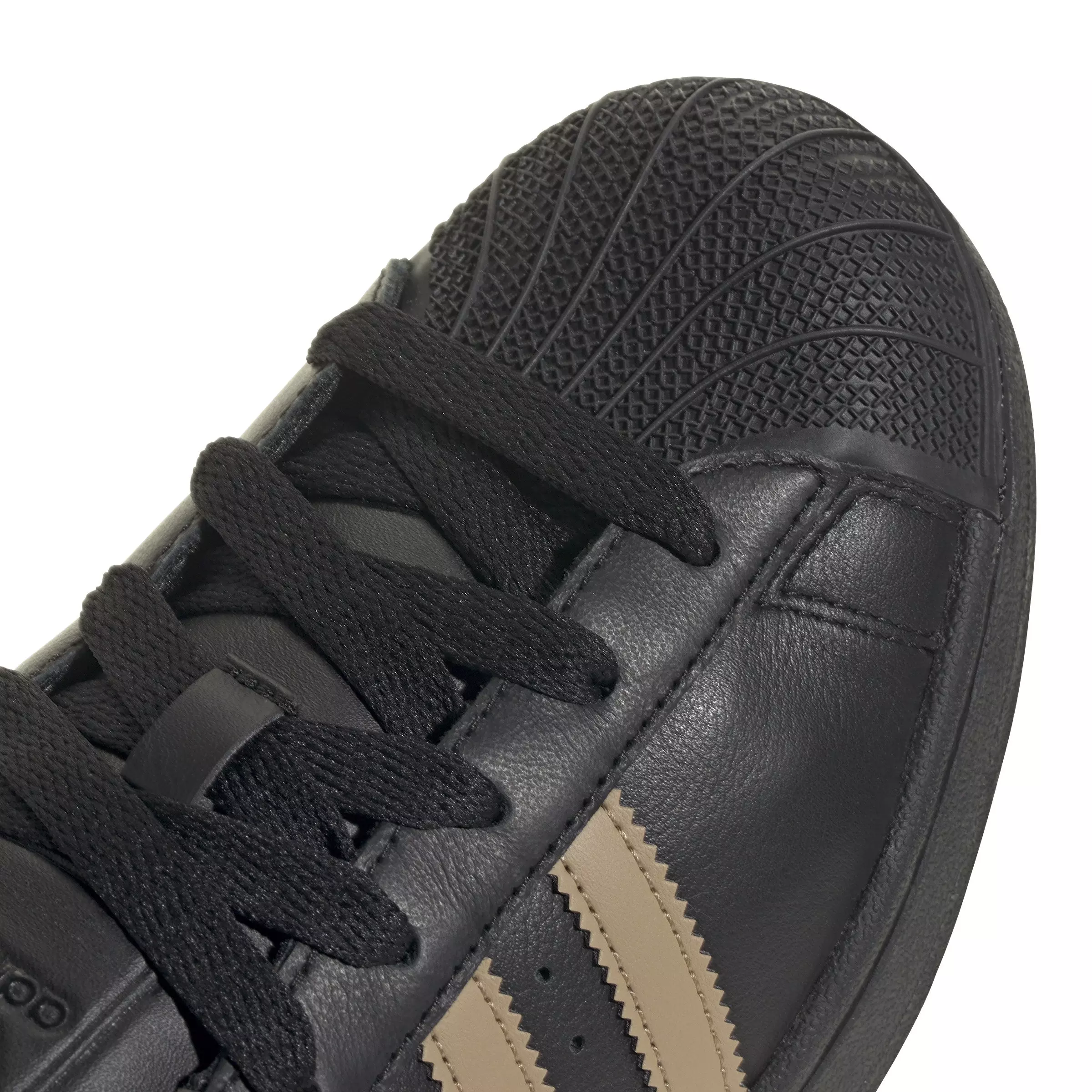 adidas Originals Superstar II "Core Black/Cardboard/Core Black" Women's Shoe - BLACK/CARDBOARD/BLACK