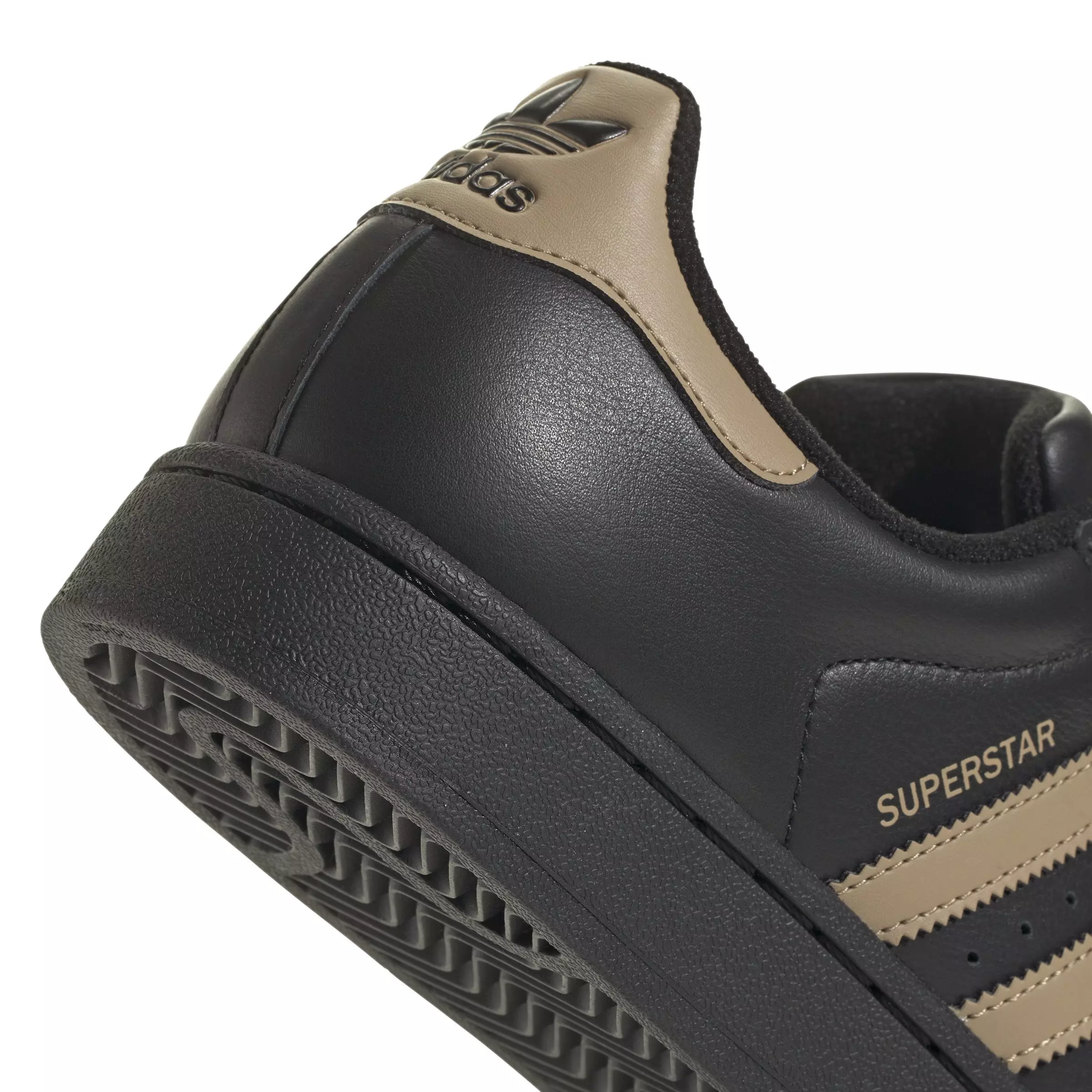 adidas Originals Superstar II "Core Black/Cardboard/Core Black" Women's Shoe - BLACK/CARDBOARD/BLACK