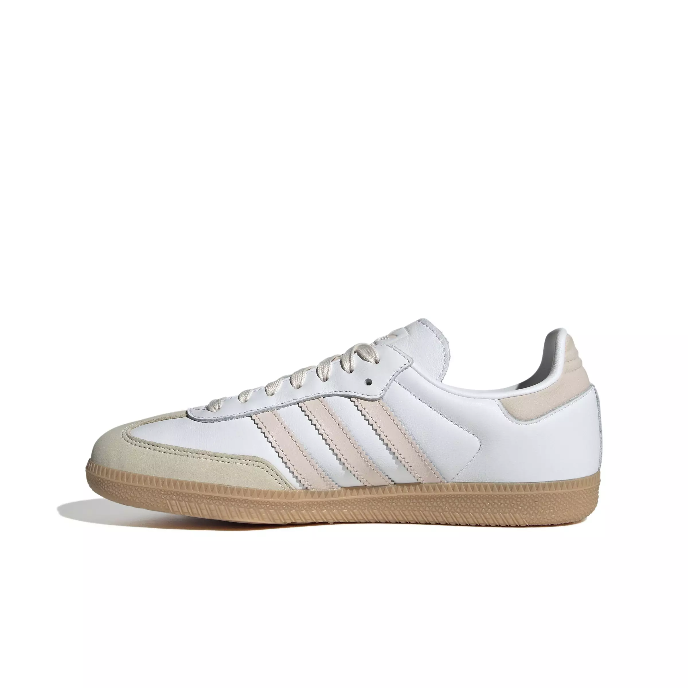 adidas Originals Samba OG "Ftwr White/Wonder Quartz/Gum 3" Women's Shoe - WHITE/QUARTZ/GUM