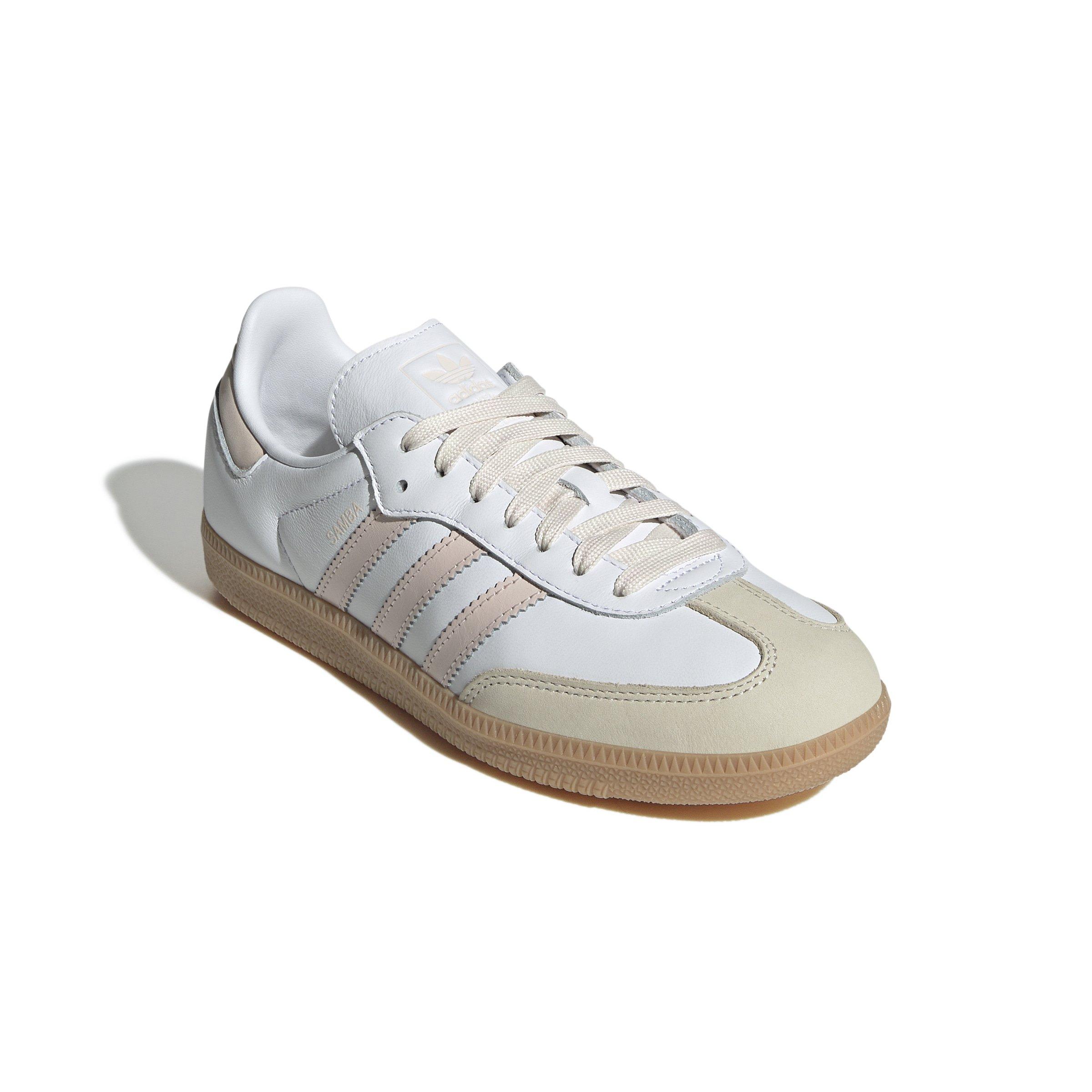 adidas Originals Samba OG "Ftwr White/Wonder Quartz/Gum 3" Women's Shoe - WHITE/QUARTZ/GUM Thumbnail View 3