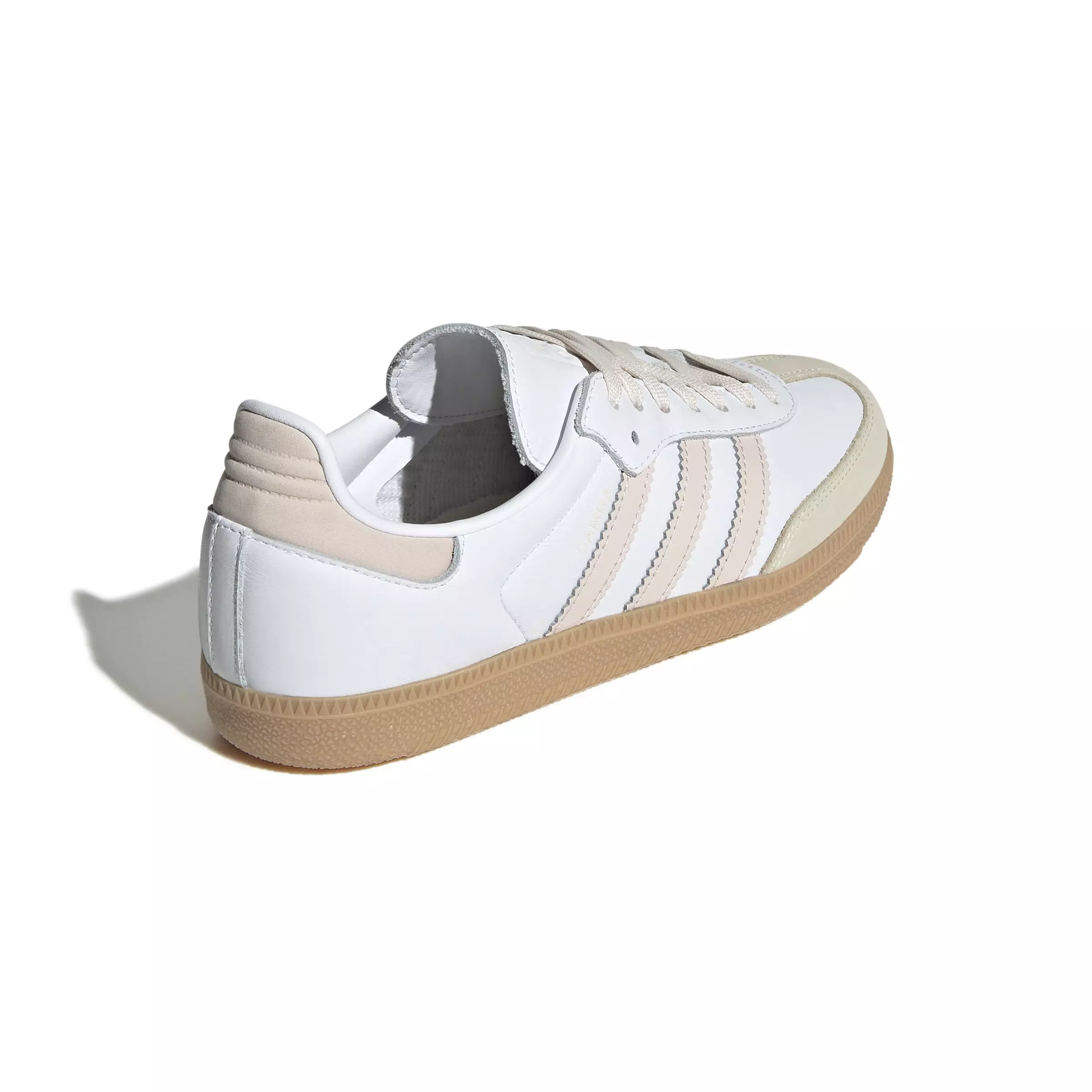 adidas Originals Samba OG "Ftwr White/Wonder Quartz/Gum 3" Women's Shoe - WHITE/QUARTZ/GUM