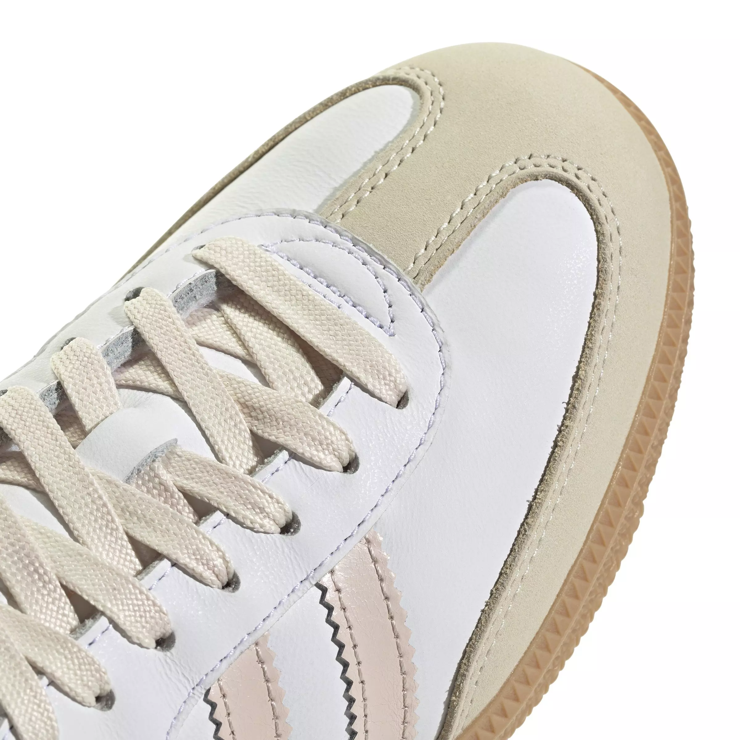 adidas Originals Samba OG "Ftwr White/Wonder Quartz/Gum 3" Women's Shoe - WHITE/QUARTZ/GUM