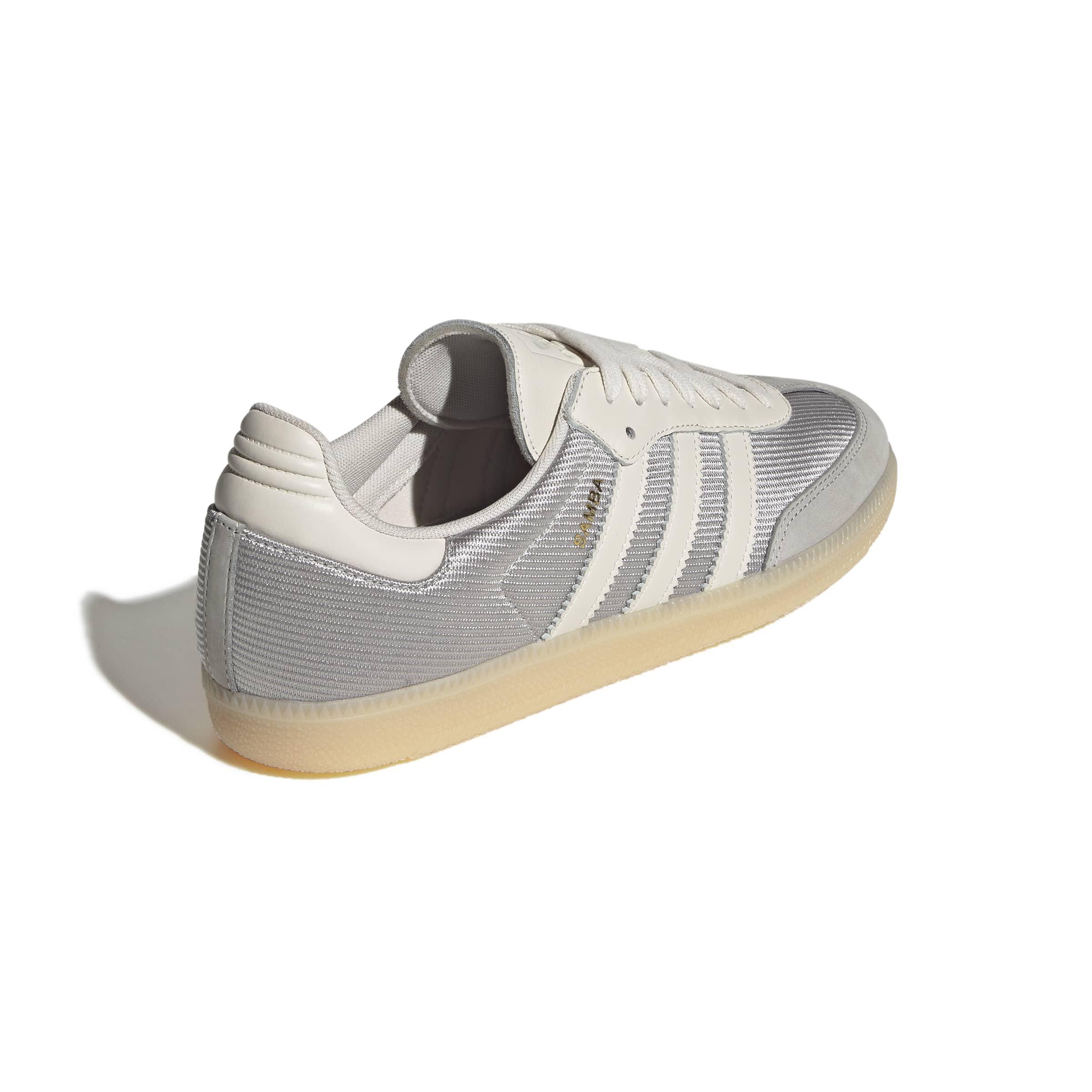 adidas Originals Samba OG "Grey Two/Chalk White/Sand Strata" Men's Shoe - GREY/CHALK/SAND Thumbnail View 4