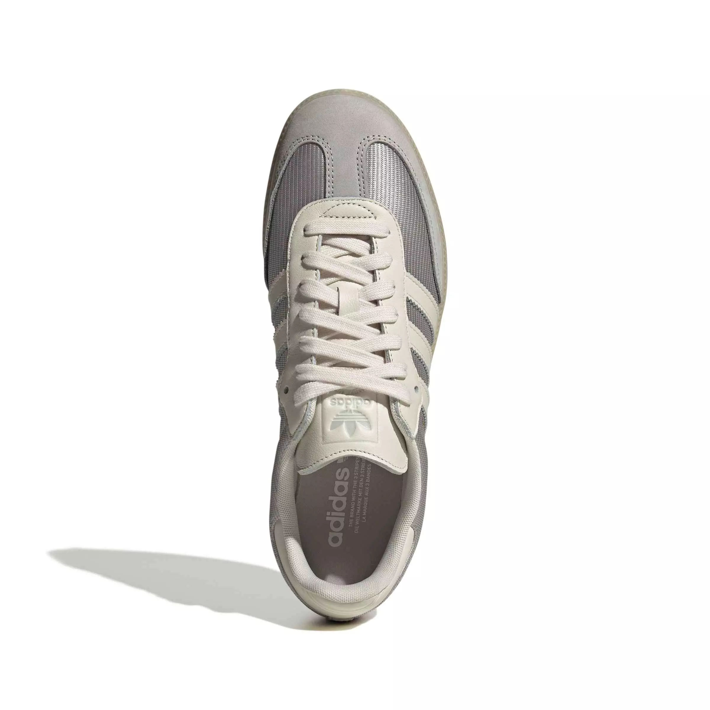 adidas Originals Samba OG "Grey Two/Chalk White/Sand Strata" Men's Shoe - GREY/CHALK/SAND