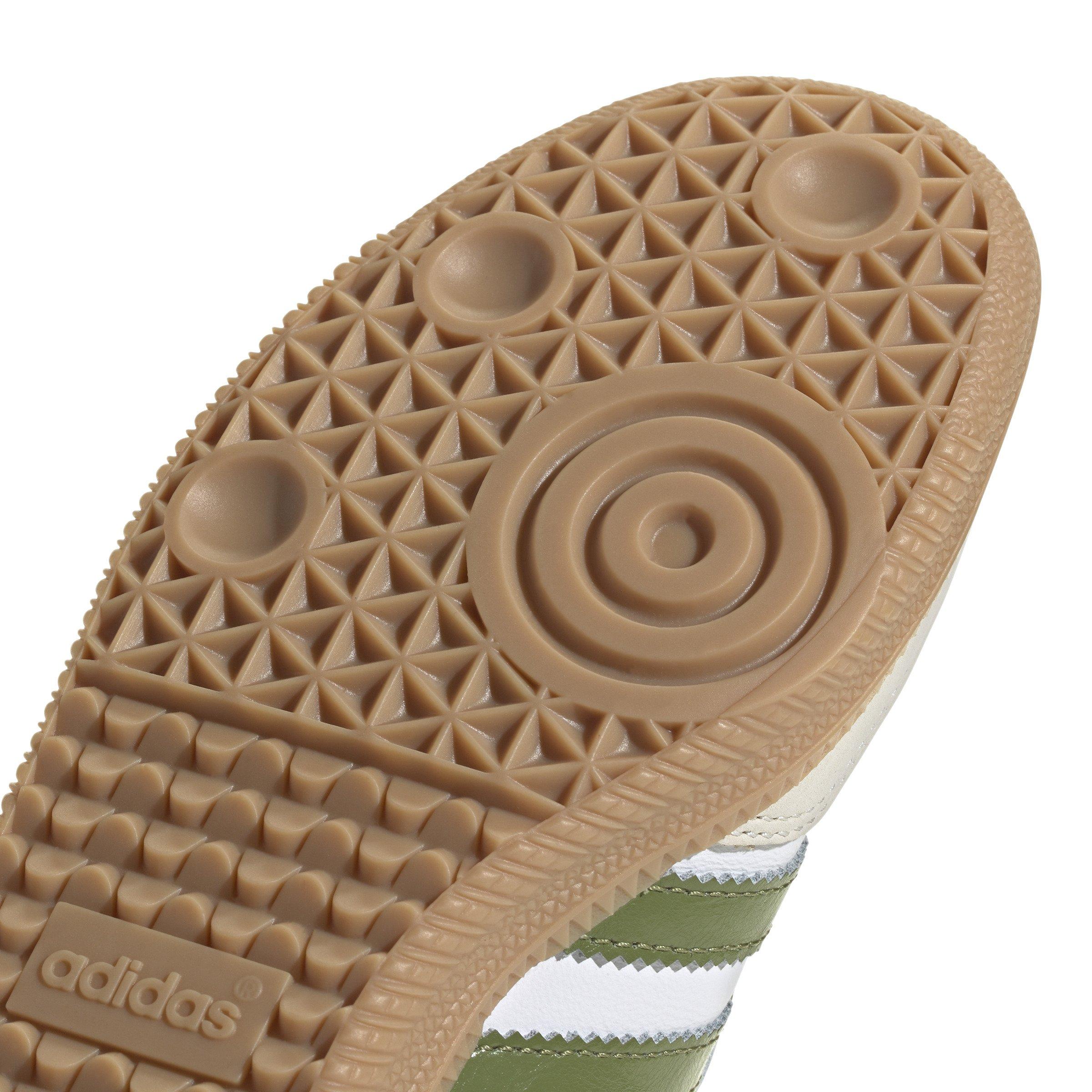 adidas Originals Samba OG "Ftwr White/Tech Olive/Gum 3" Women's Shoe - WHITE/OLIVE/GUM Thumbnail View 8