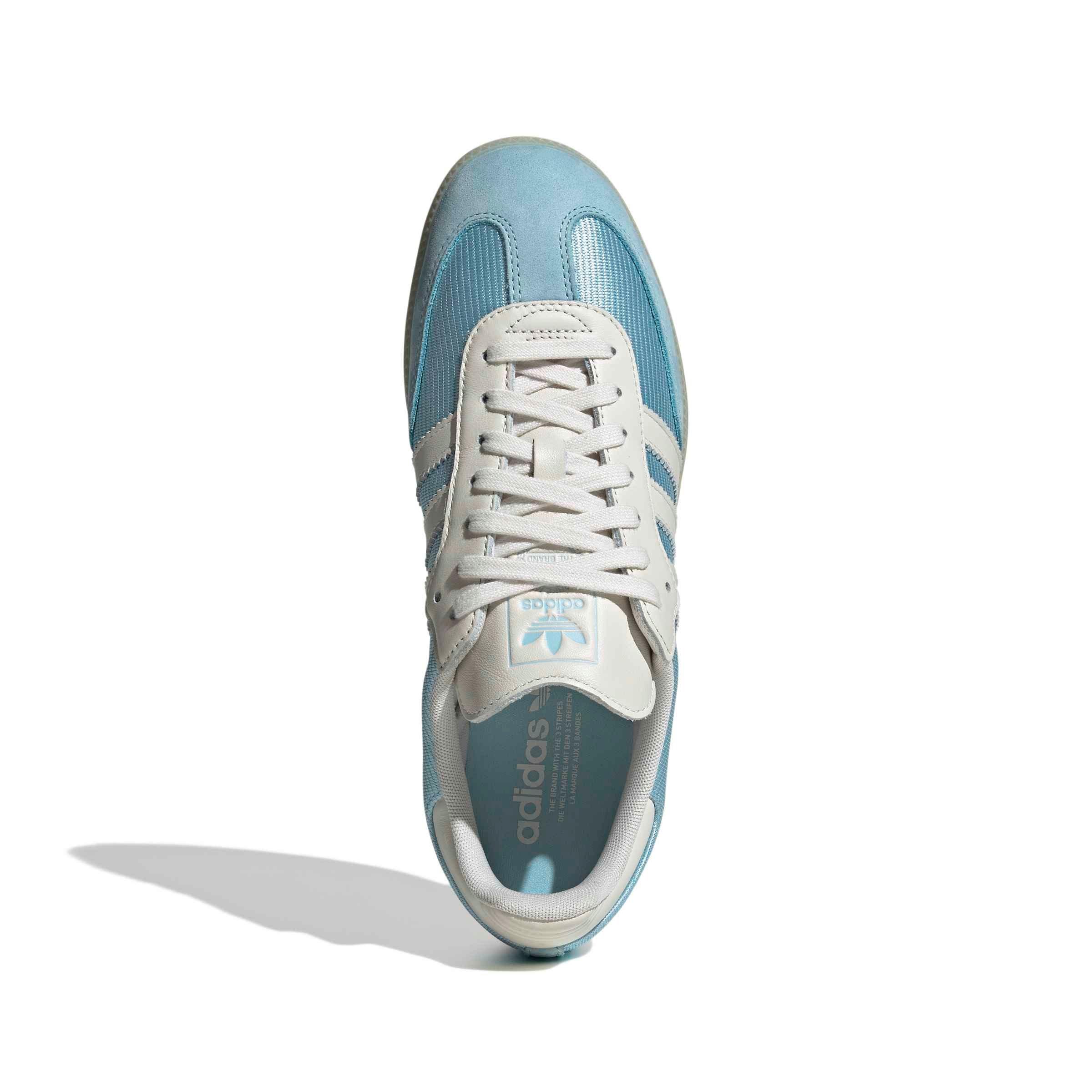 adidas Originals Samba OG "Icey Blue/Chalk White/Sand Strata" Men's Shoe - BLUE/CHALK/SAND Thumbnail View 5