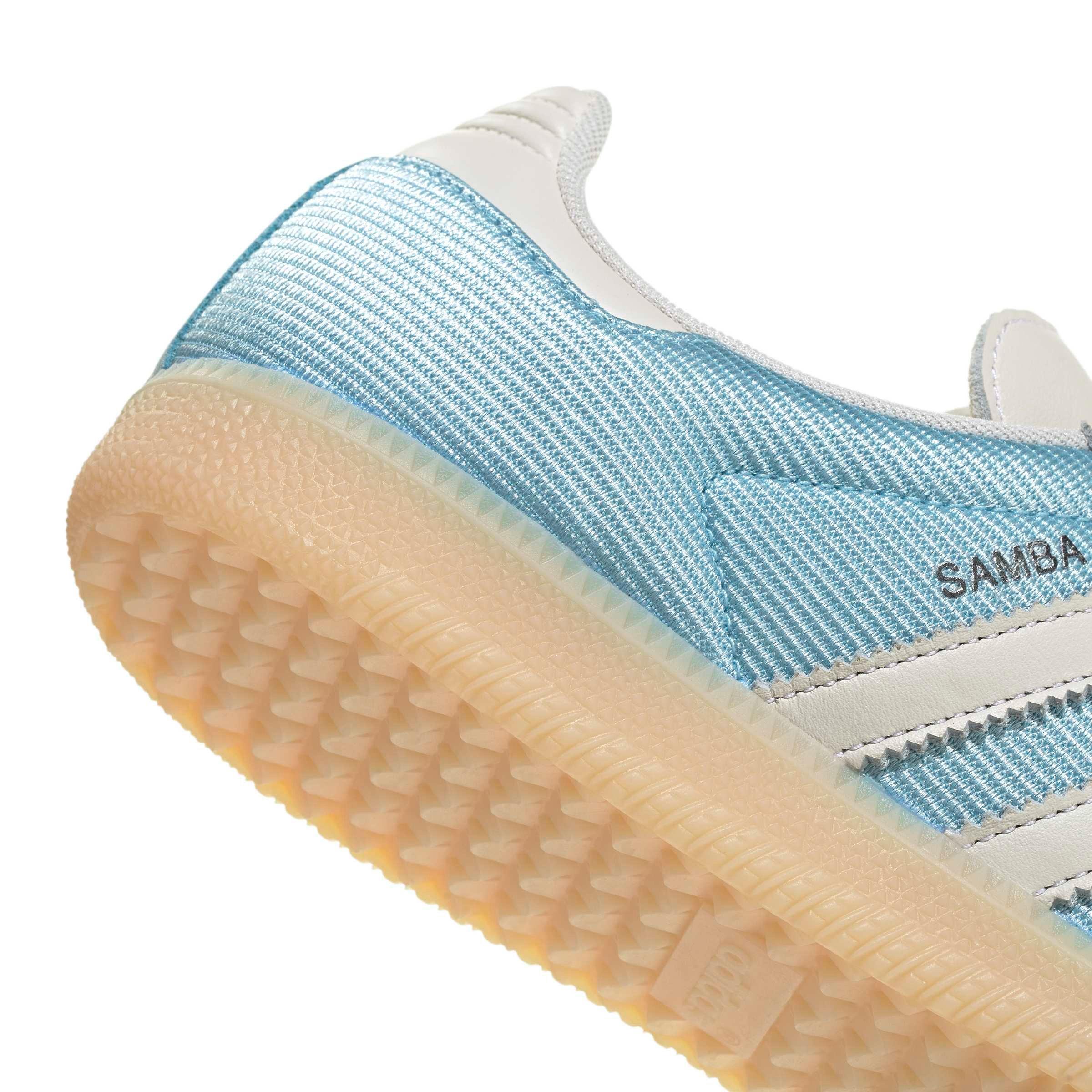 adidas Originals Samba OG "Icey Blue/Chalk White/Sand Strata" Men's Shoe - BLUE/CHALK/SAND Thumbnail View 7